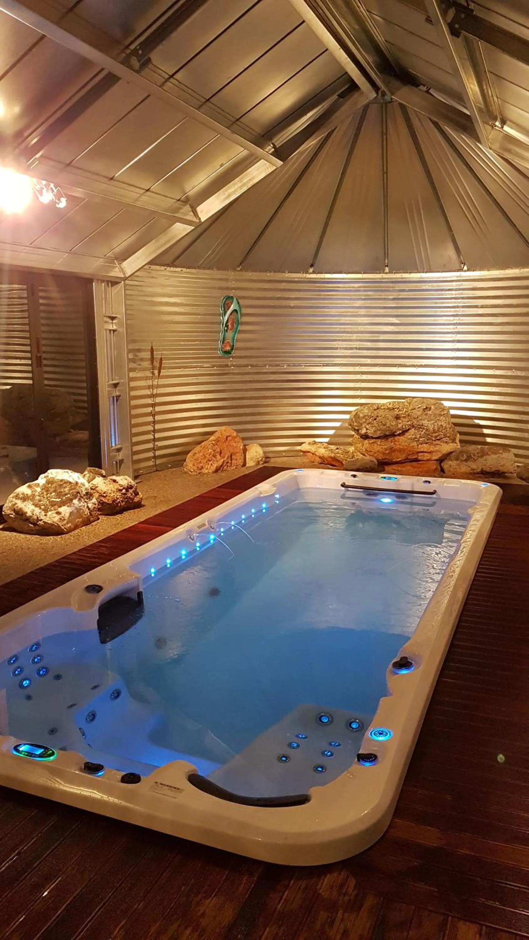 Swimming pool in River Rock Estate