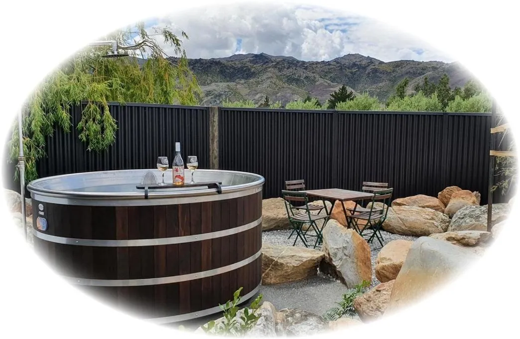 Hot Tub in River Rock Estate