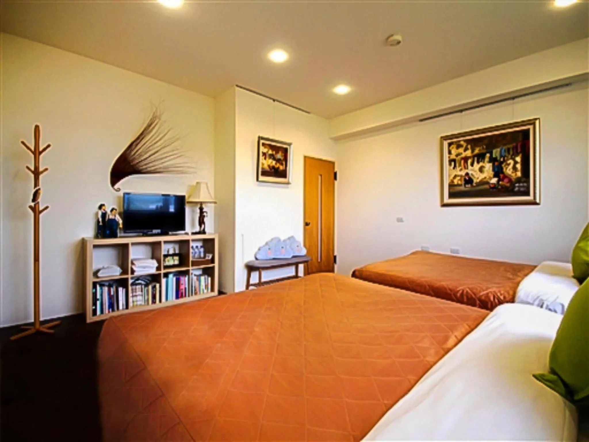 Photo of the whole room, Bed in Taichung Xinshe Garden Life Homestay B&B