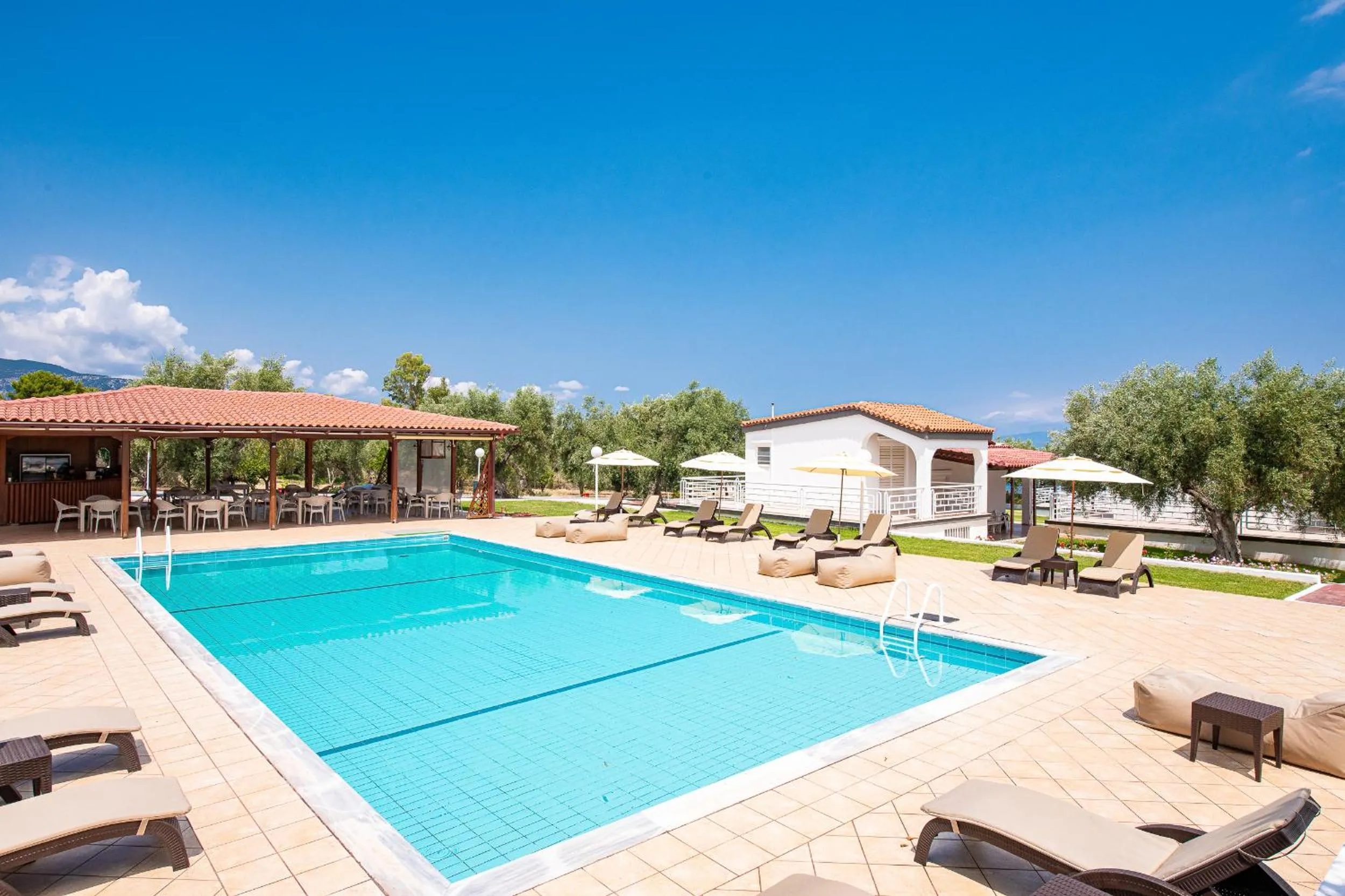Swimming pool in Blue Marine Village