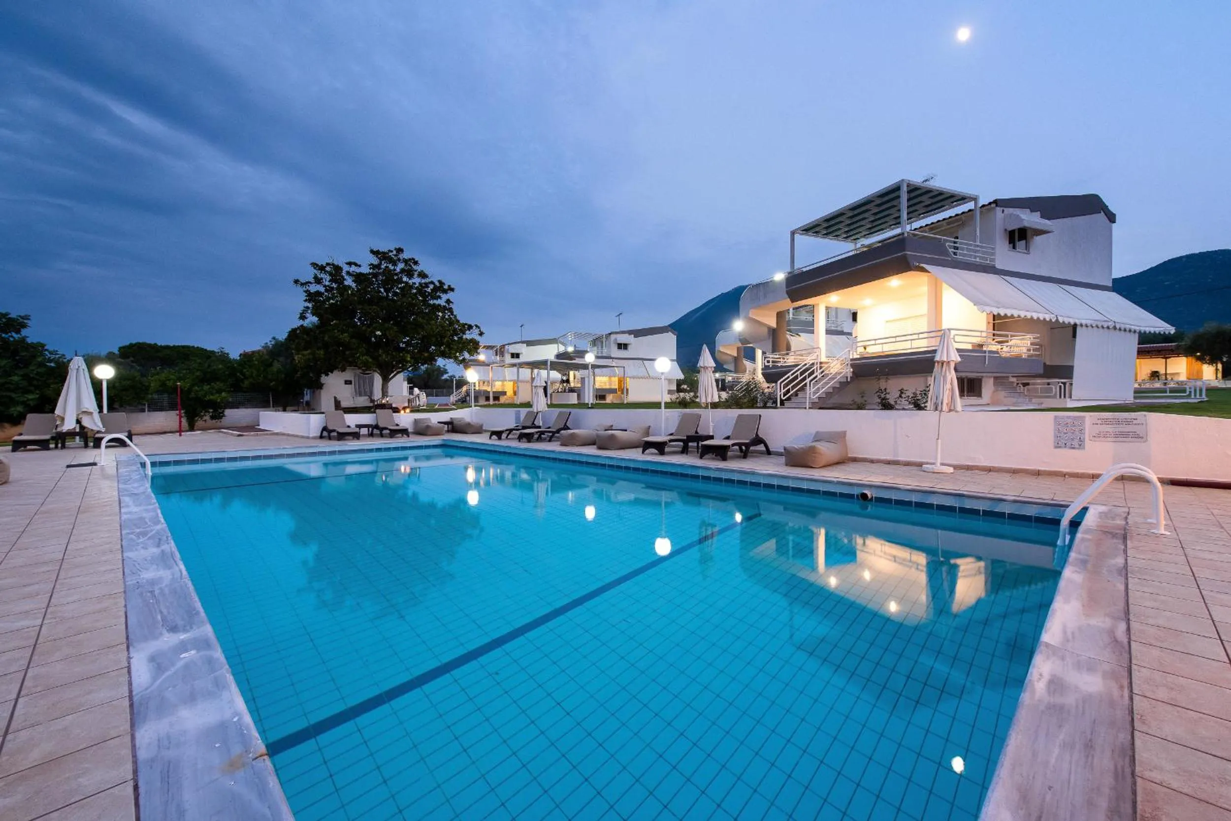 Swimming pool in Blue Marine Village