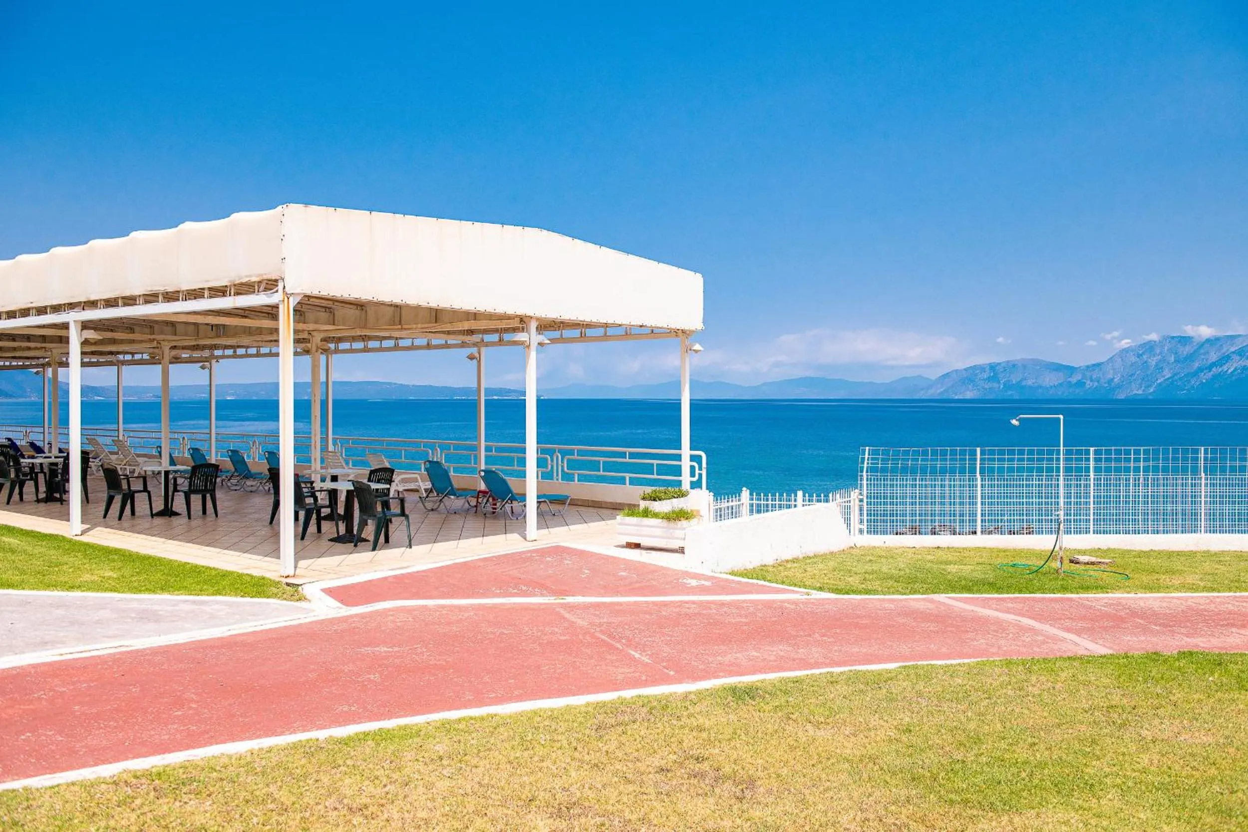 Natural landscape in Blue Marine Village