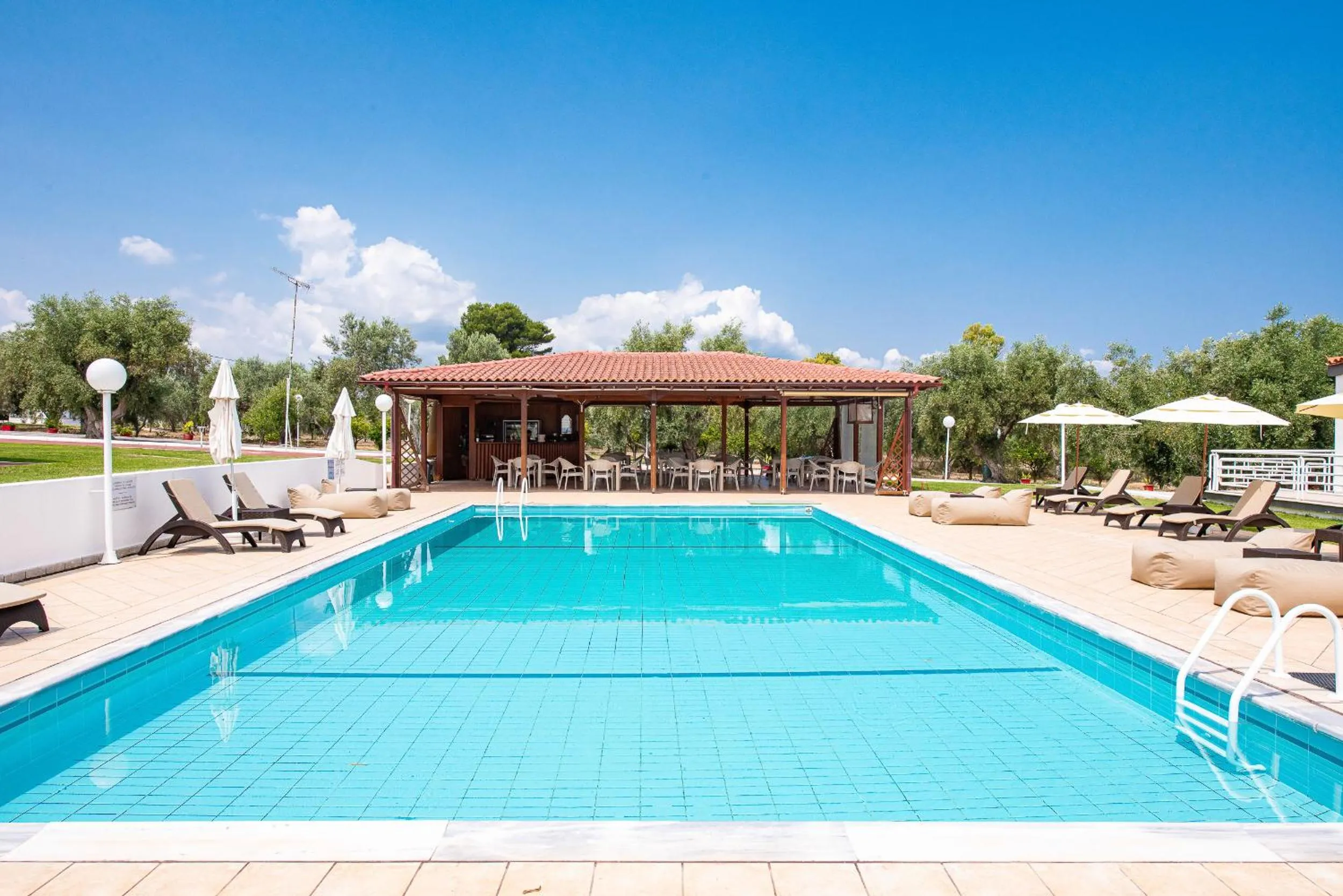 Swimming pool in Blue Marine Village