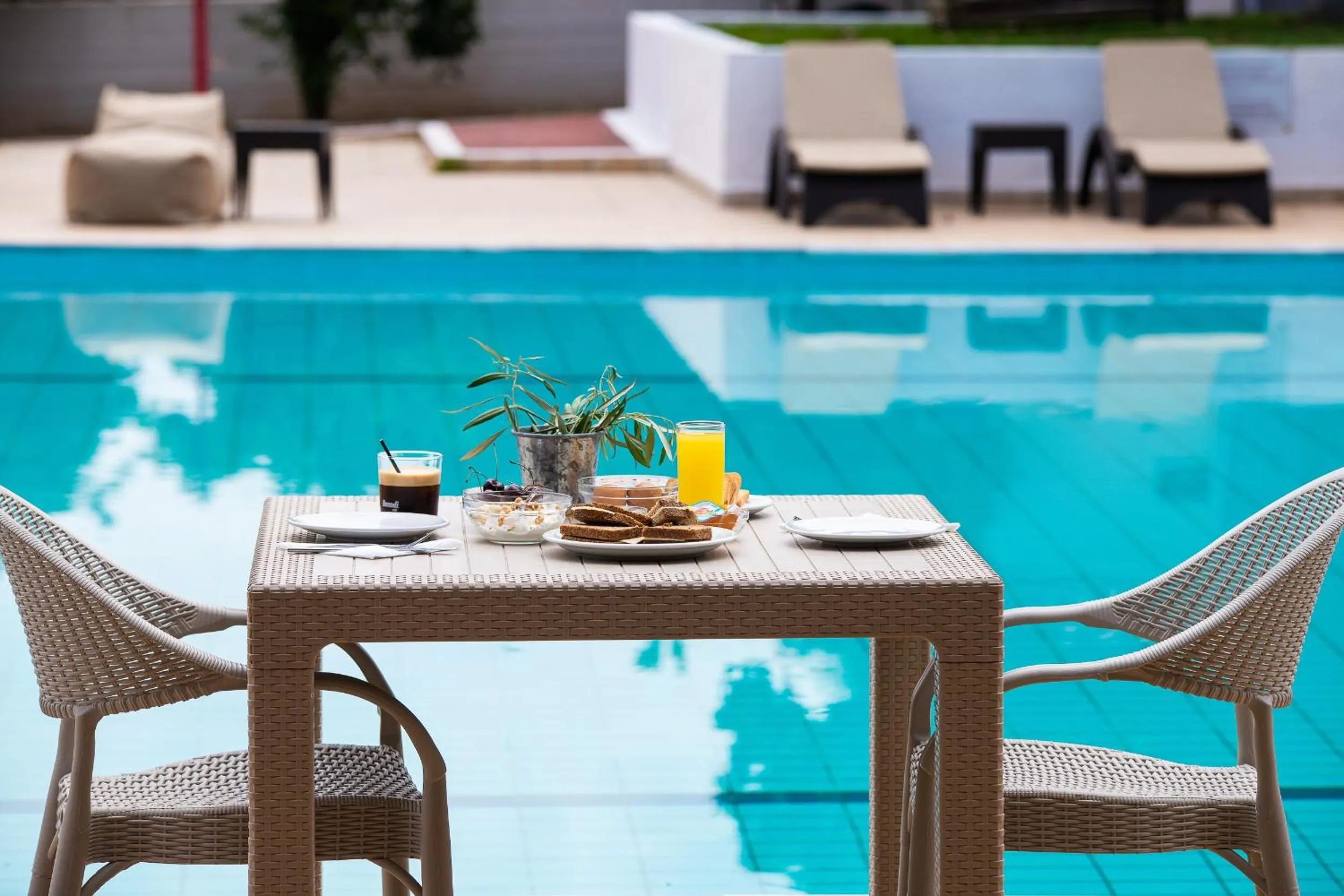 Swimming pool in Blue Marine Village