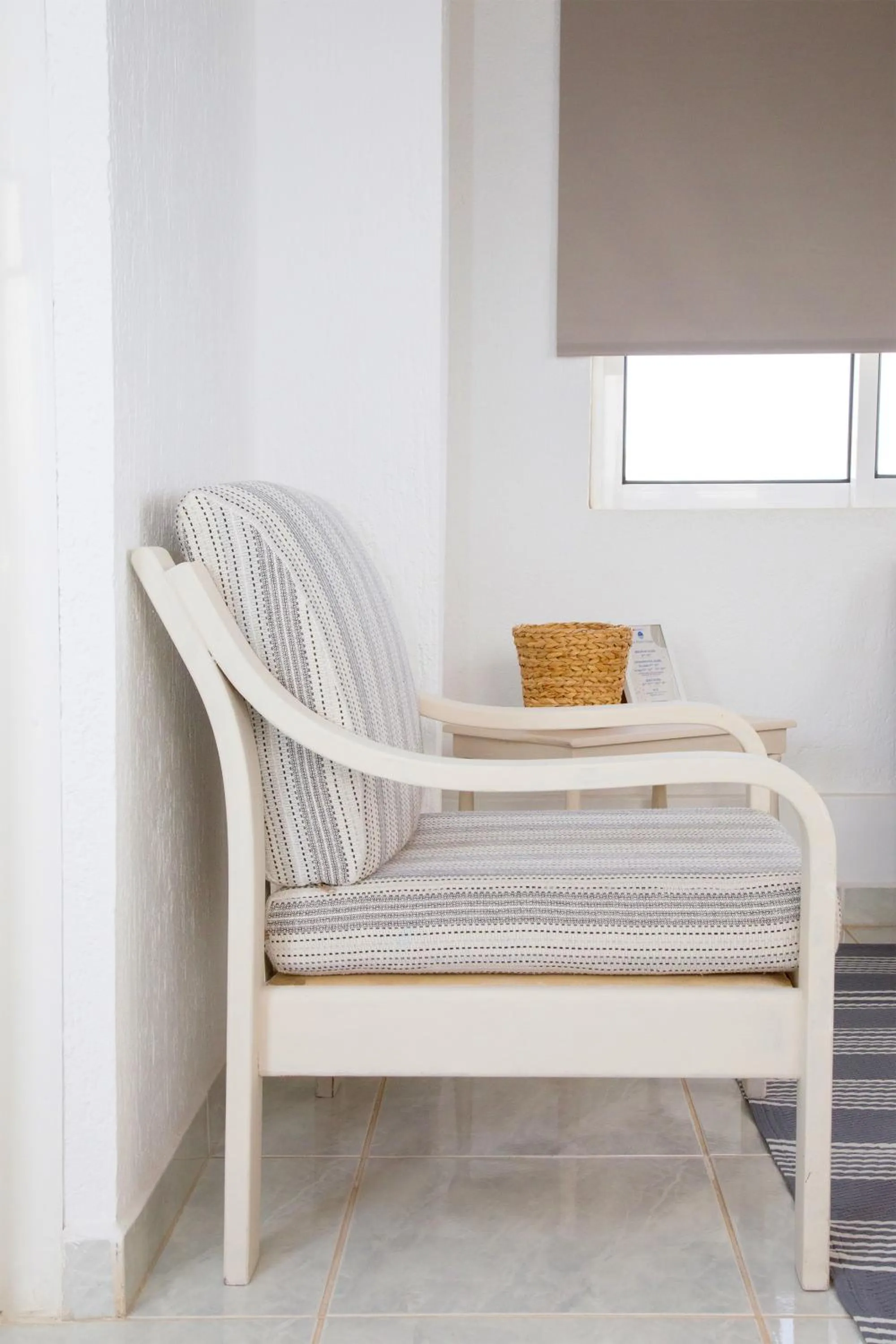 Seating area in Blue Marine Village