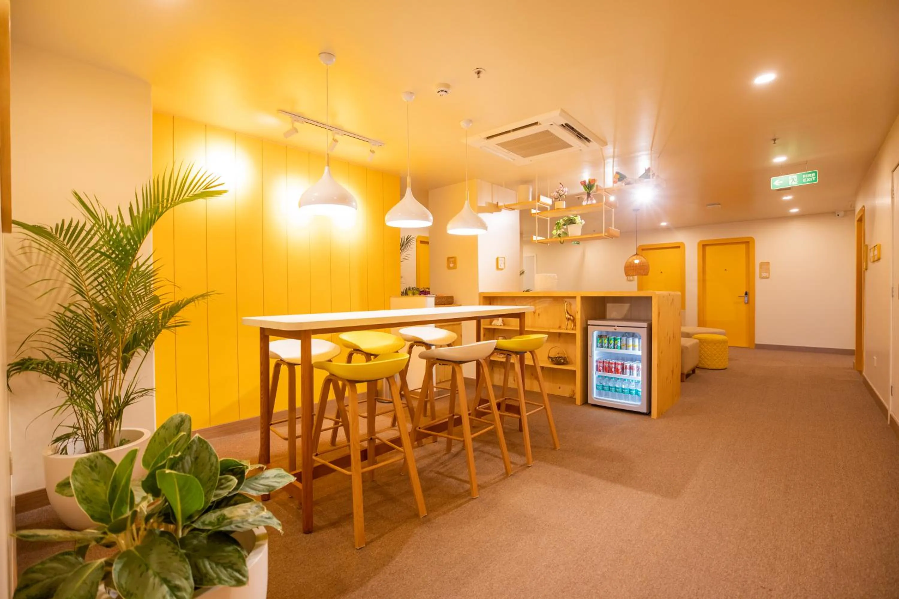 Seating area in Bloom Hub l ORR Marathahalli