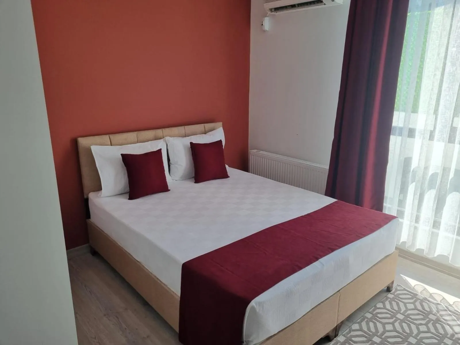 Bed in istanbul airport family suites hotel