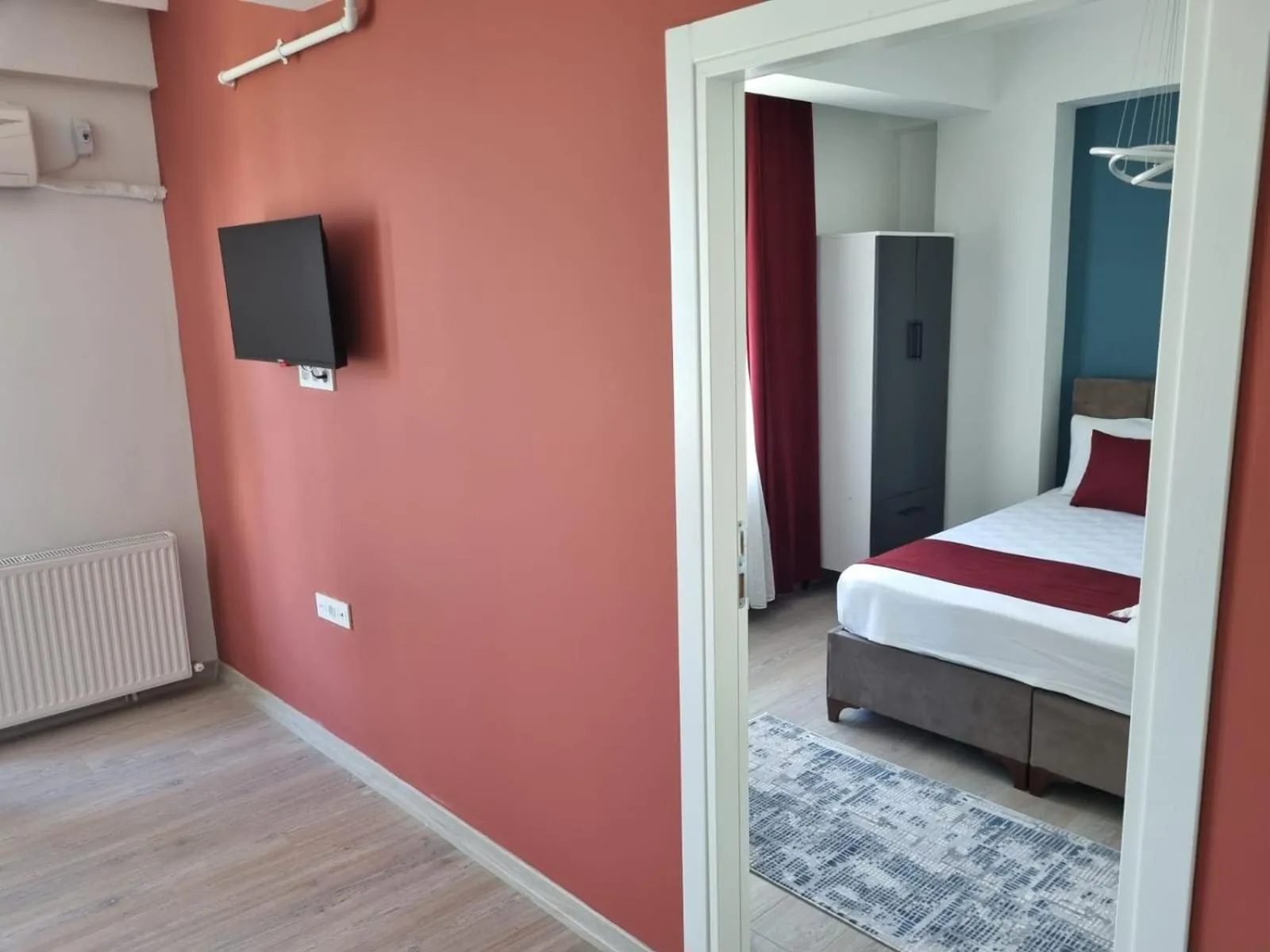 Bed in istanbul airport family suites hotel