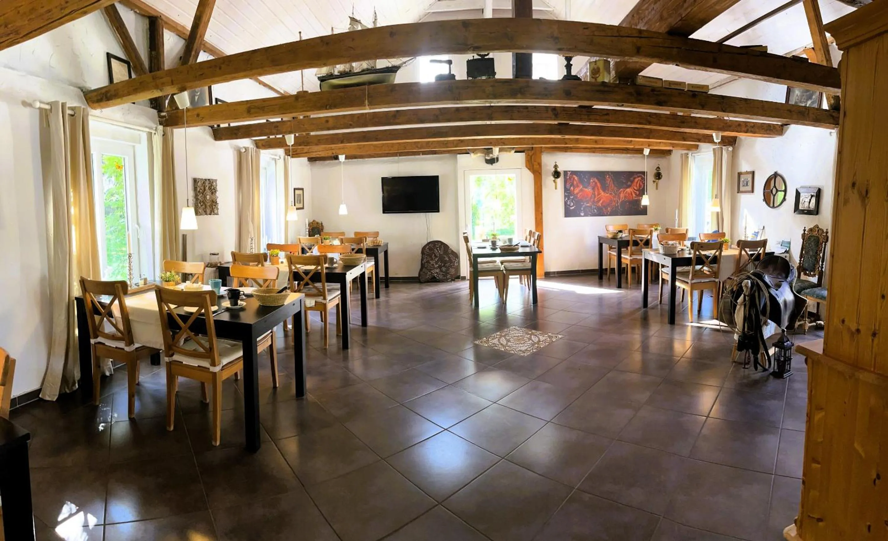Dining area in Landhotel Rehedyk