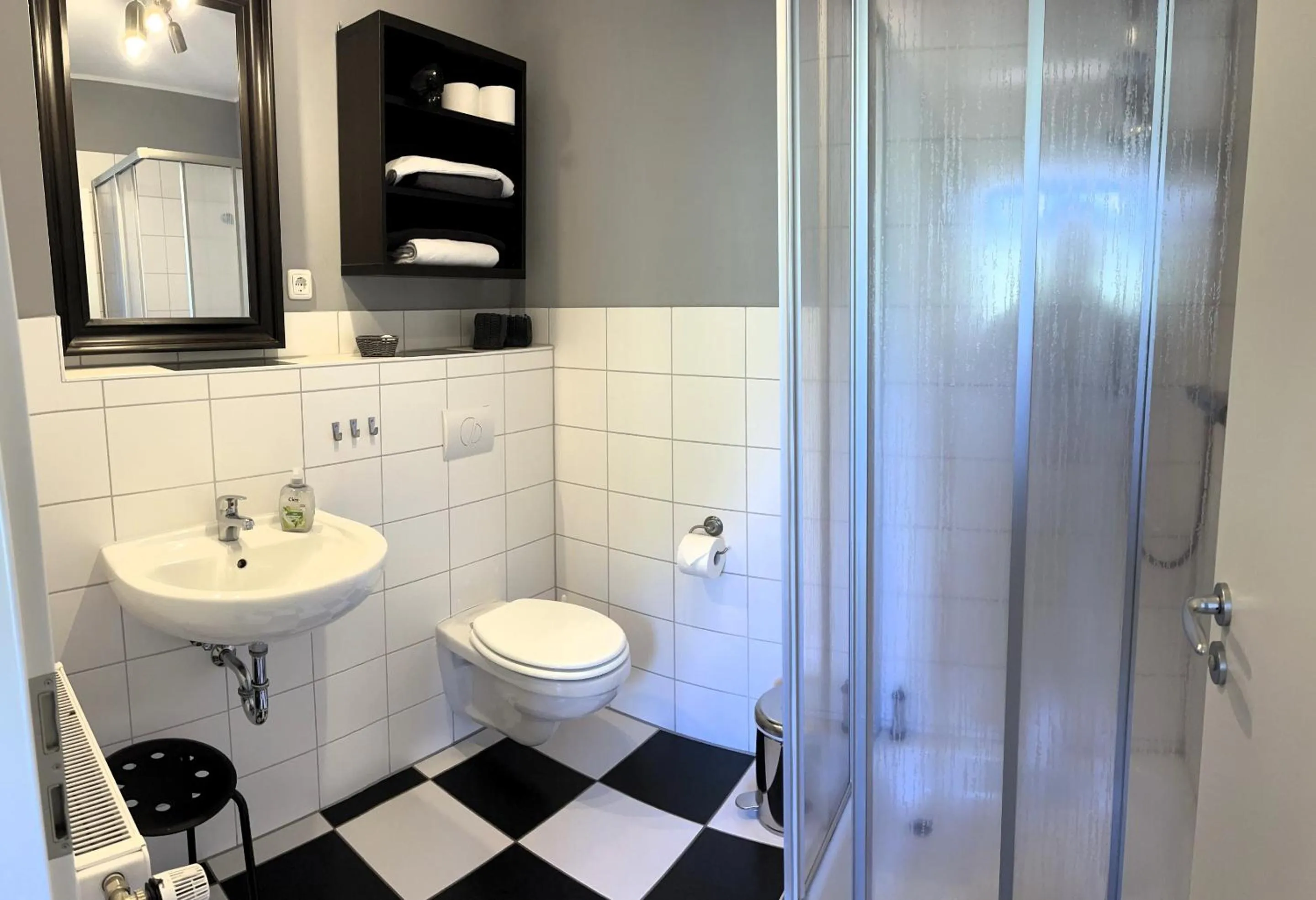 Bathroom in Landhotel Rehedyk