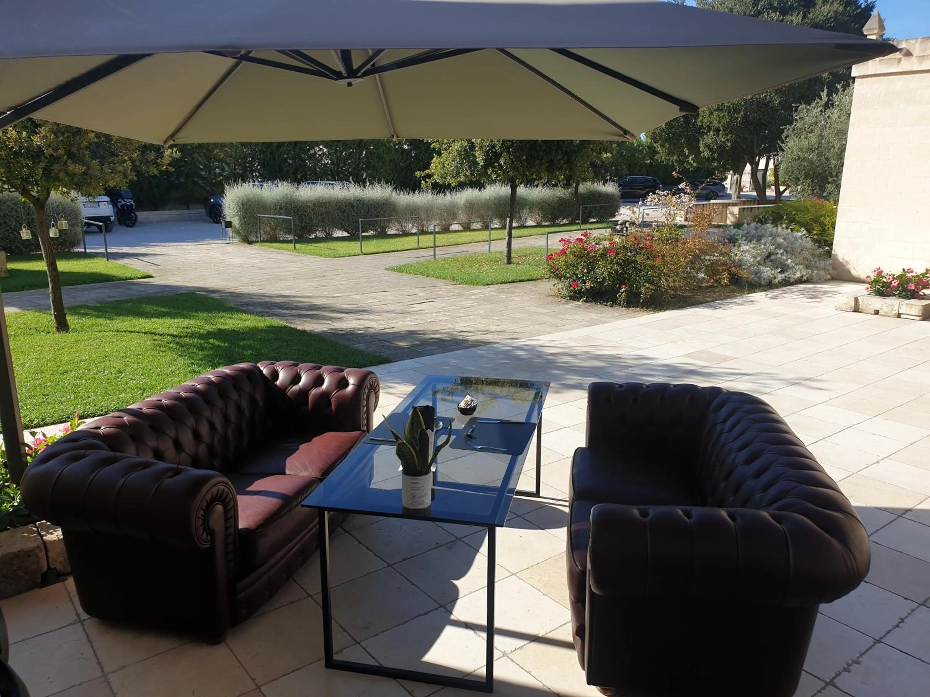 Patio in Residence Masseria Santa Lucia