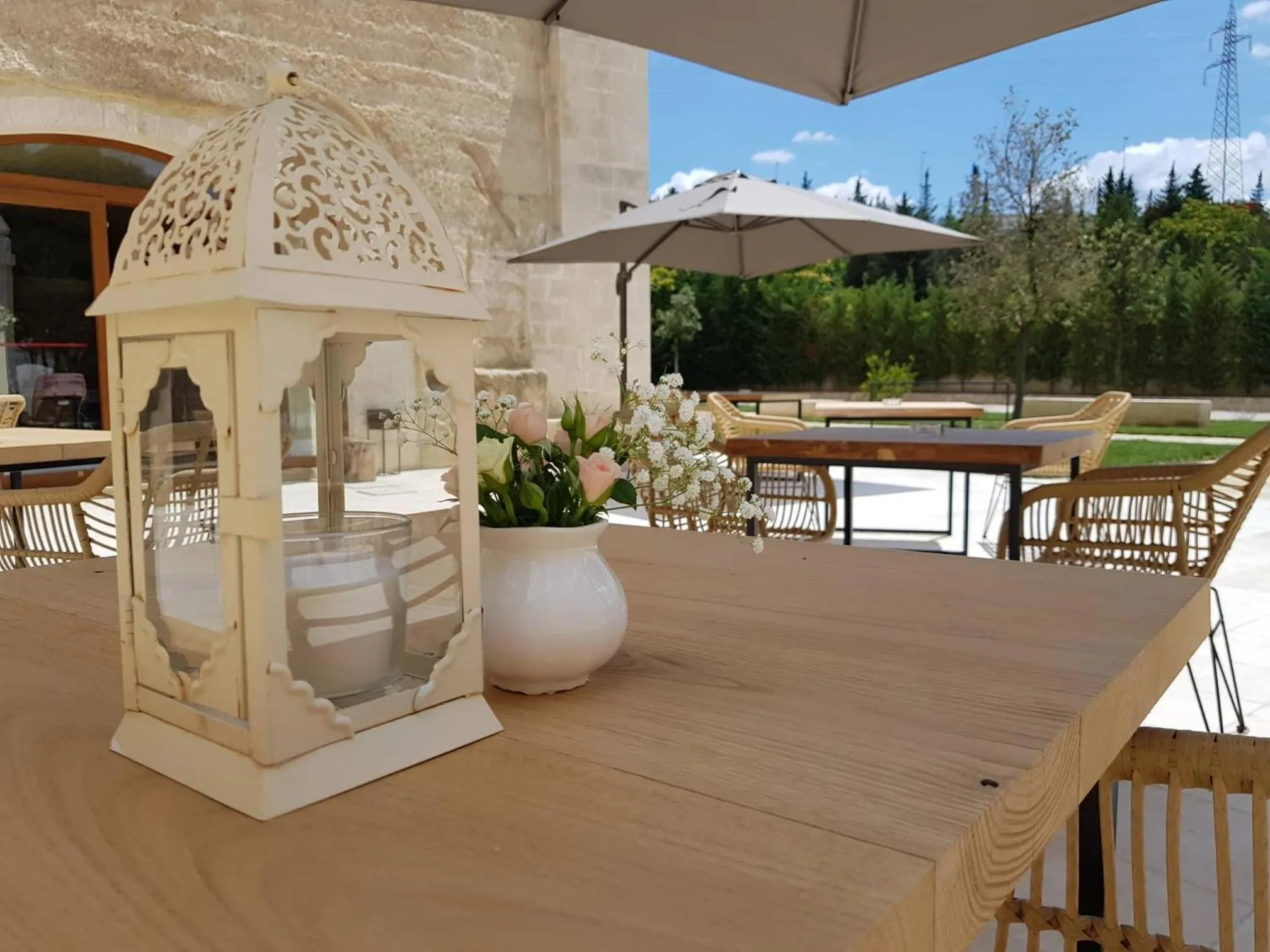 Patio in Residence Masseria Santa Lucia