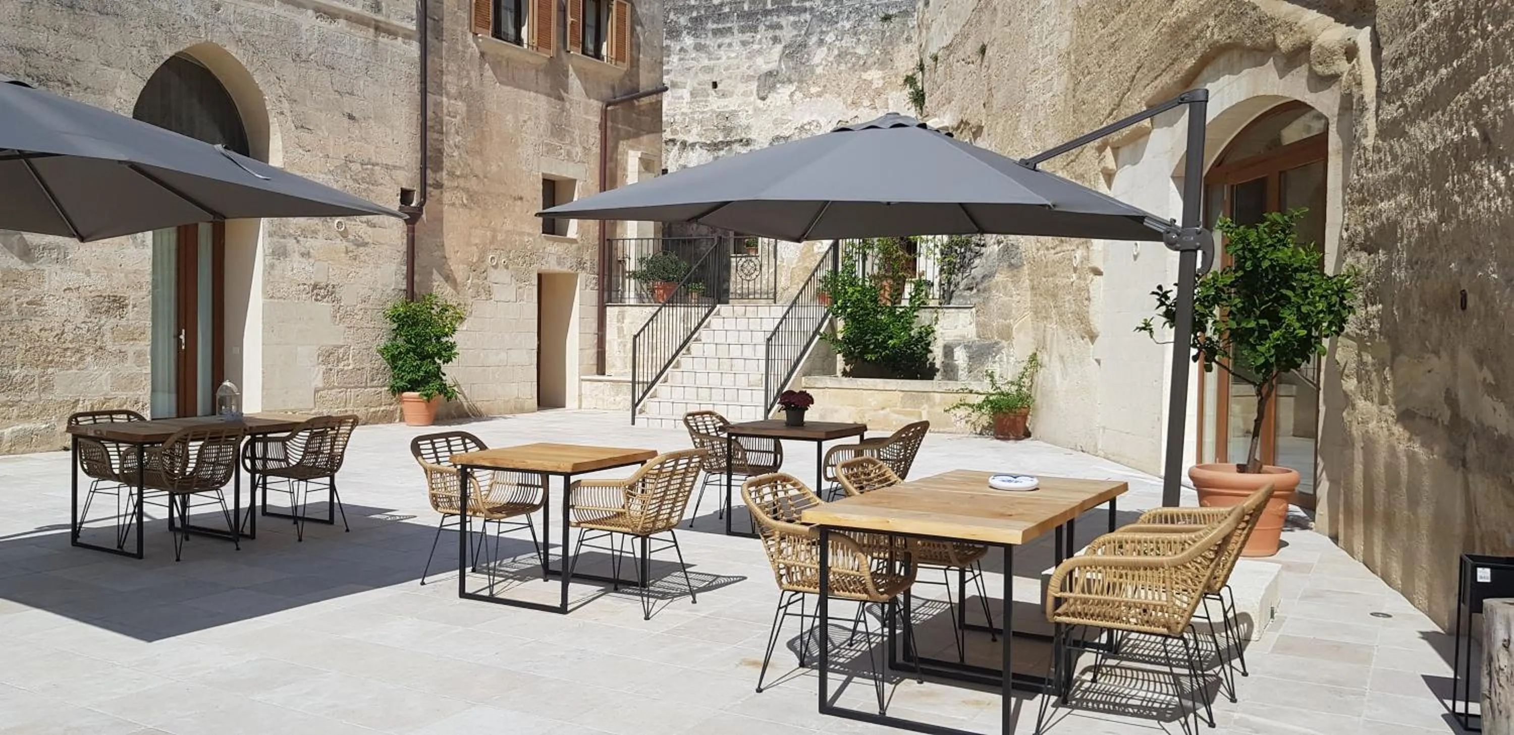 Patio in Residence Masseria Santa Lucia