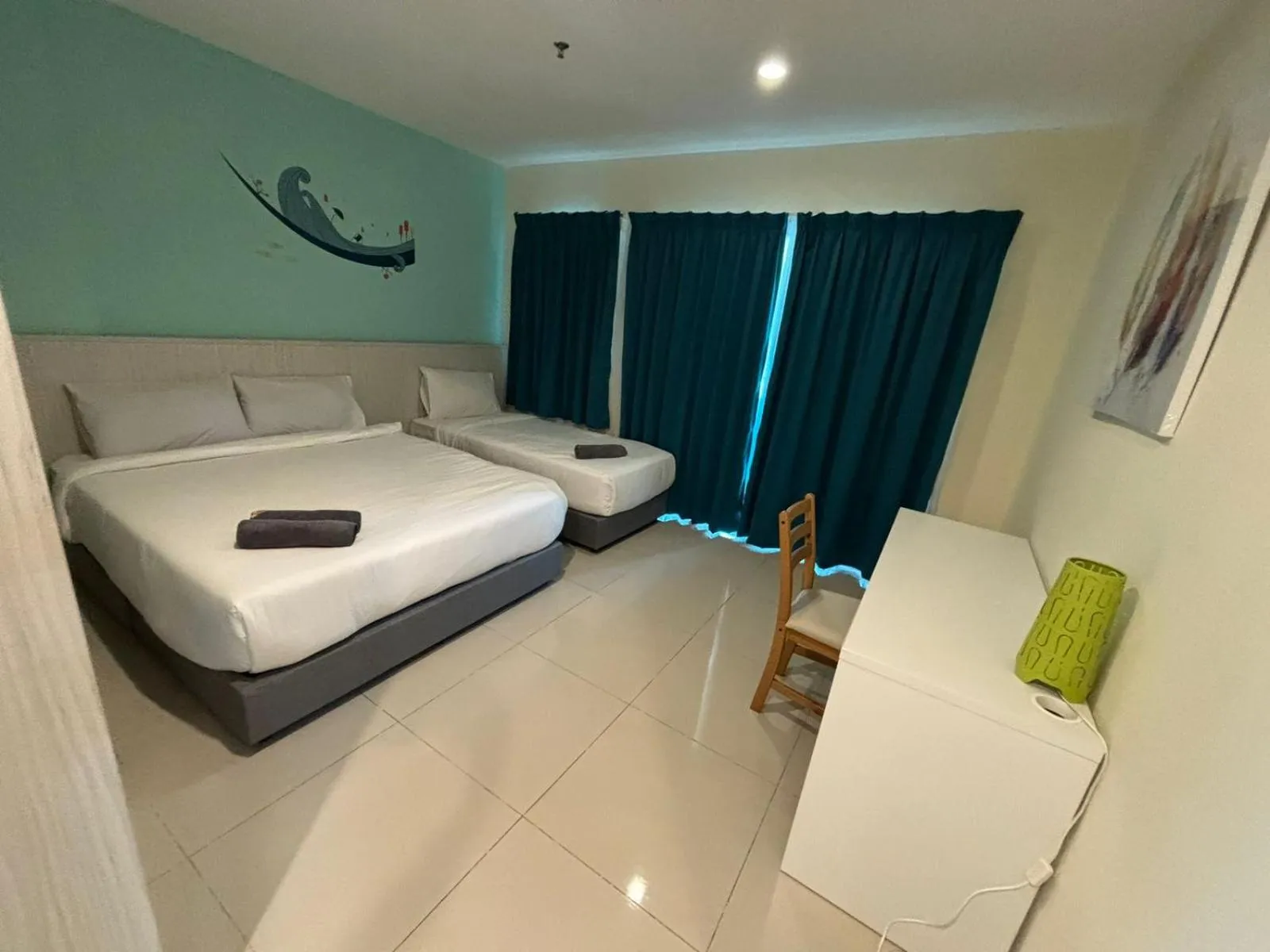 Bedroom, Bed in AnyLodge Waterfront Marina Island Pangkor