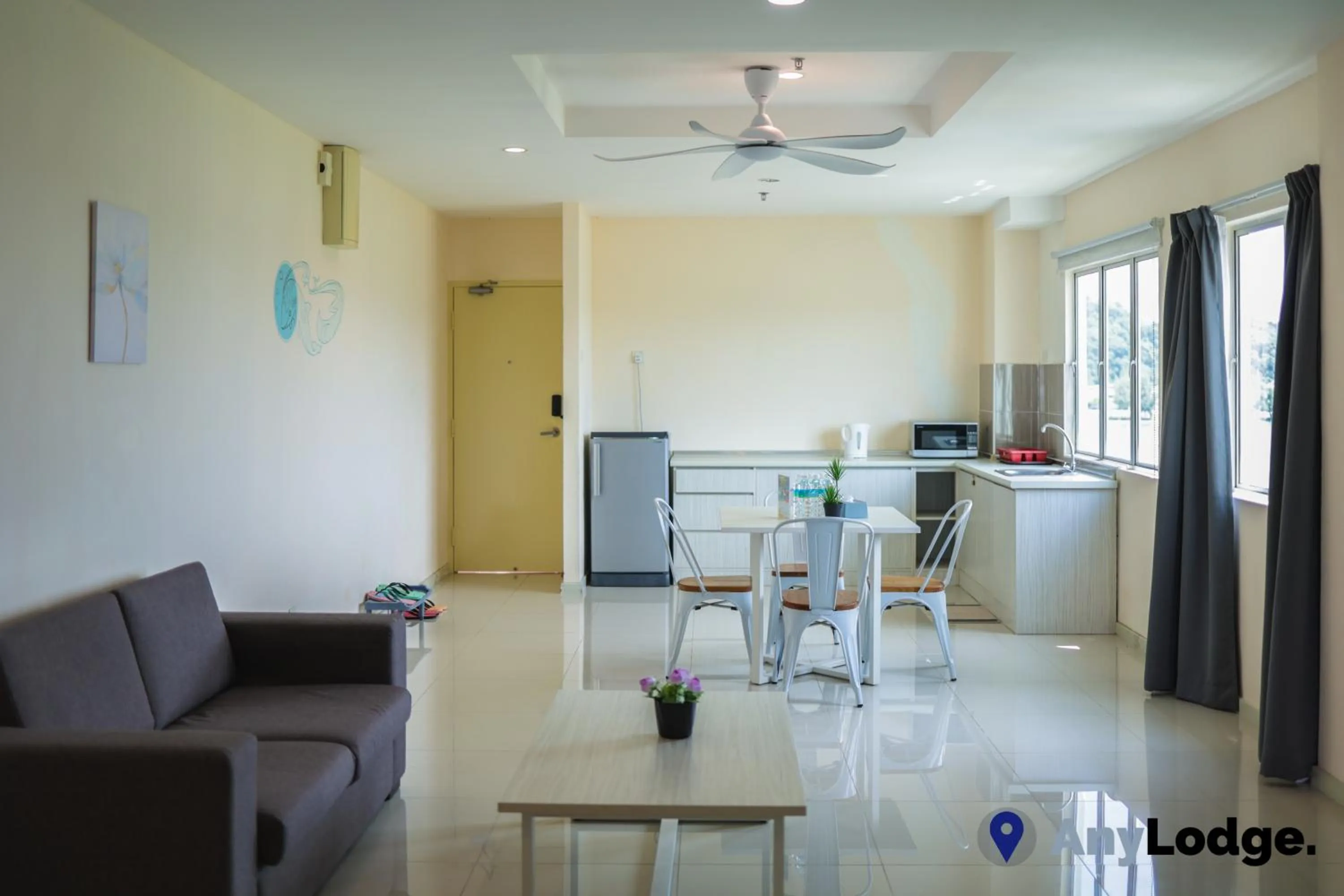 kitchen in AnyLodge Waterfront Marina Island Pangkor