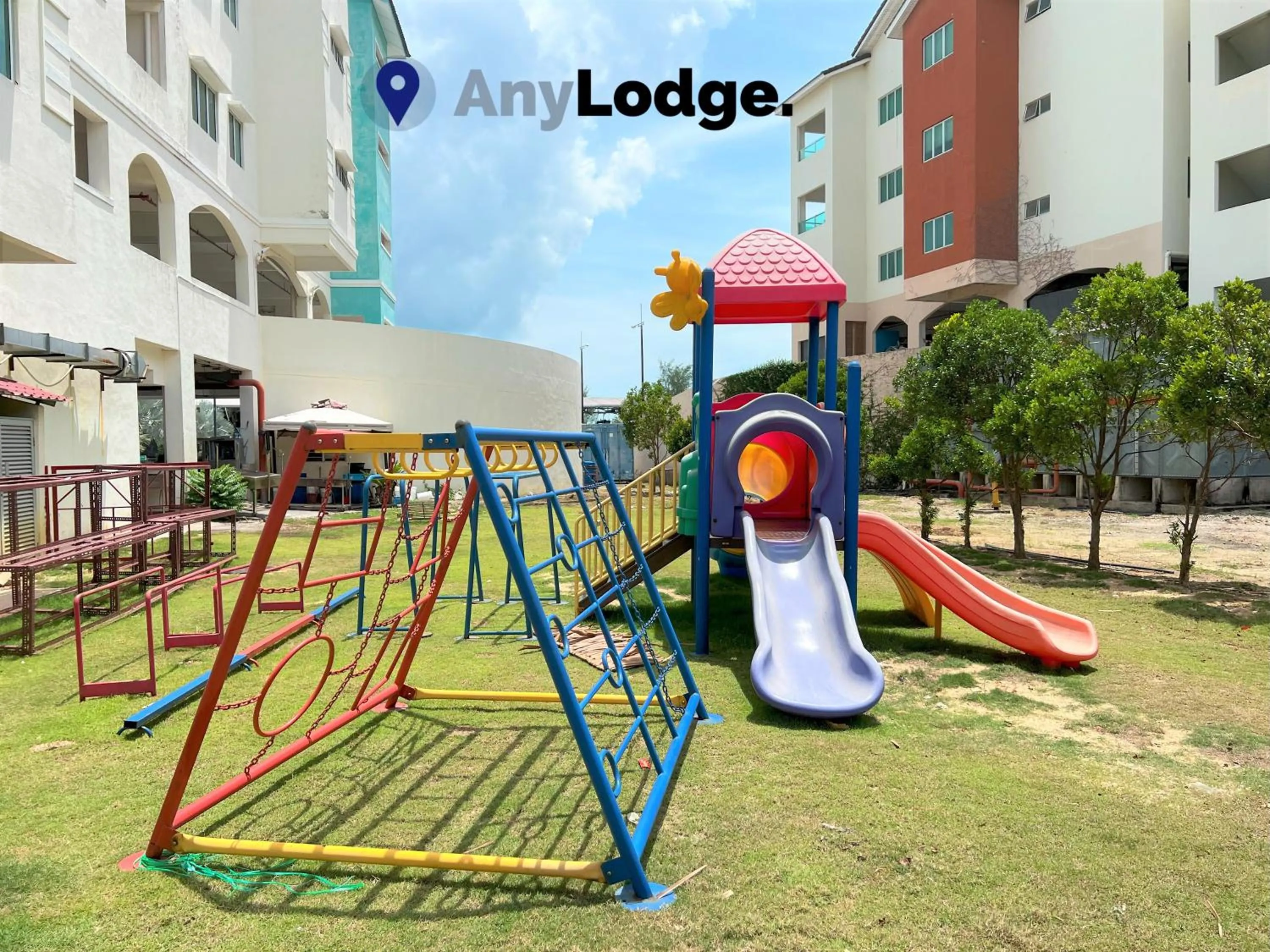 Children play ground in AnyLodge Waterfront Marina Island Pangkor