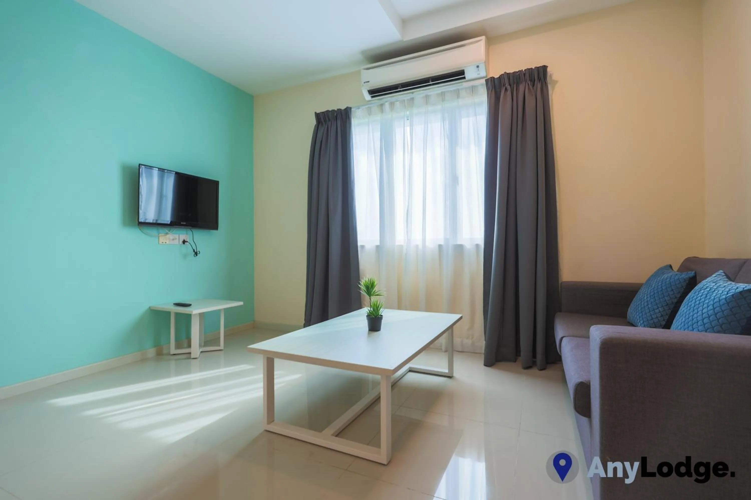 Living room in AnyLodge Waterfront Marina Island Pangkor