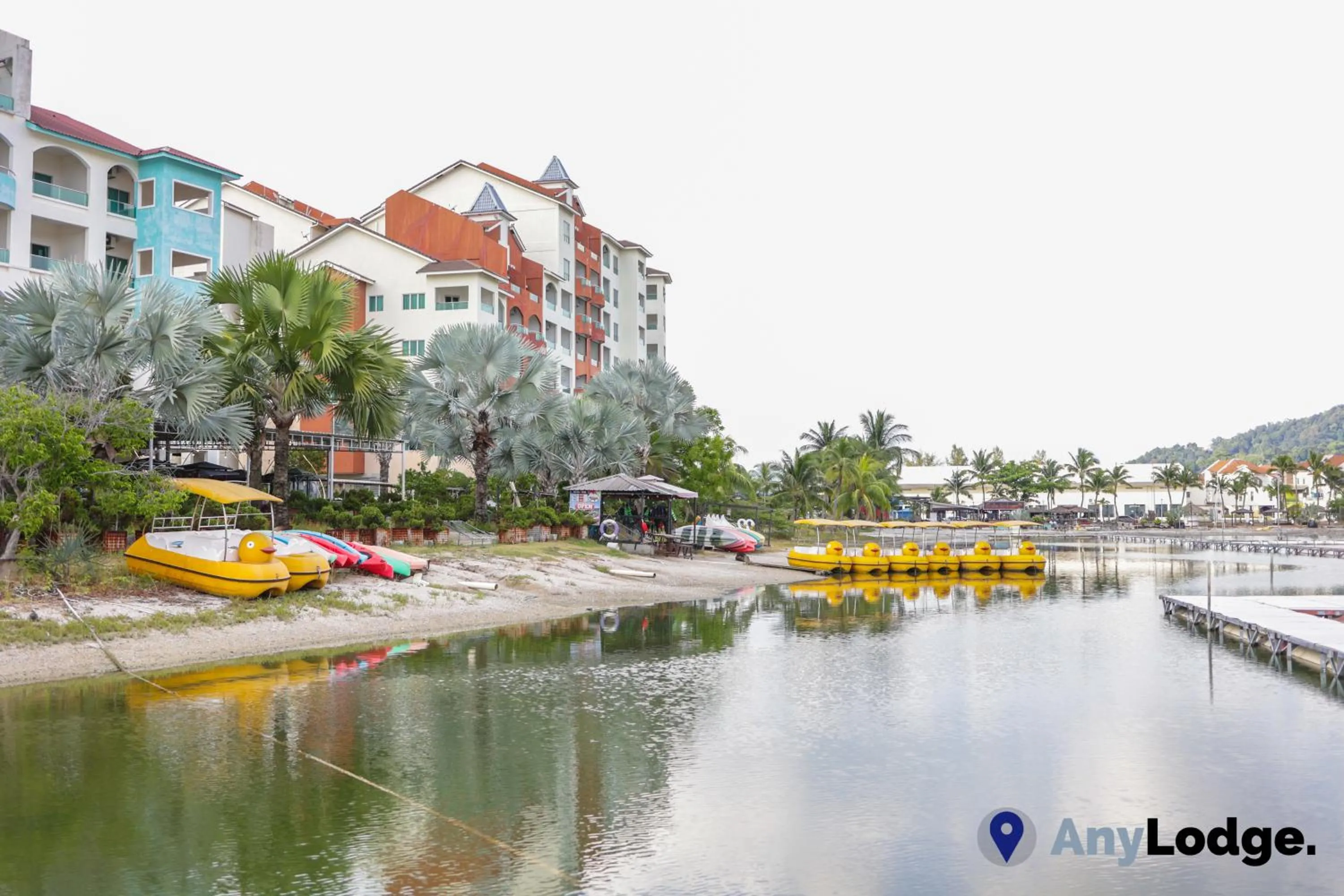 Aqua park in AnyLodge Waterfront Marina Island Pangkor-Lumut