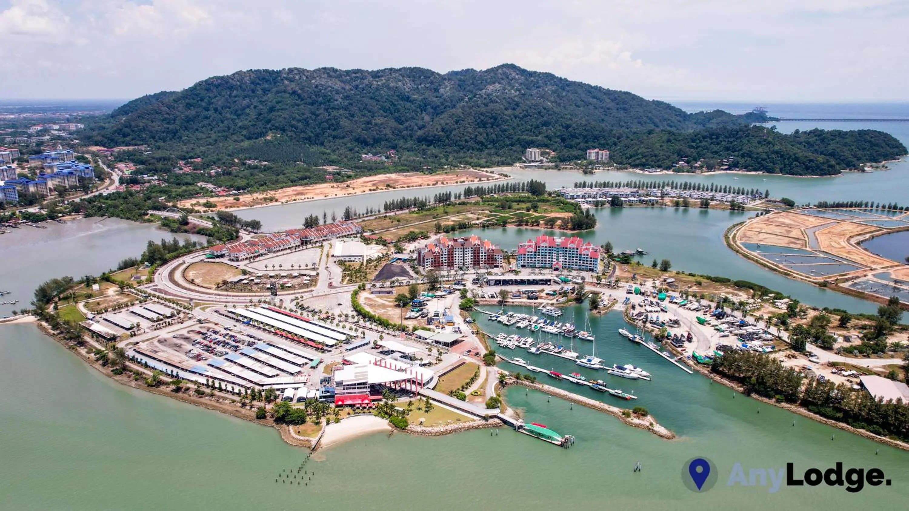 View (from property/room) in AnyLodge Waterfront Marina Island Pangkor-Lumut