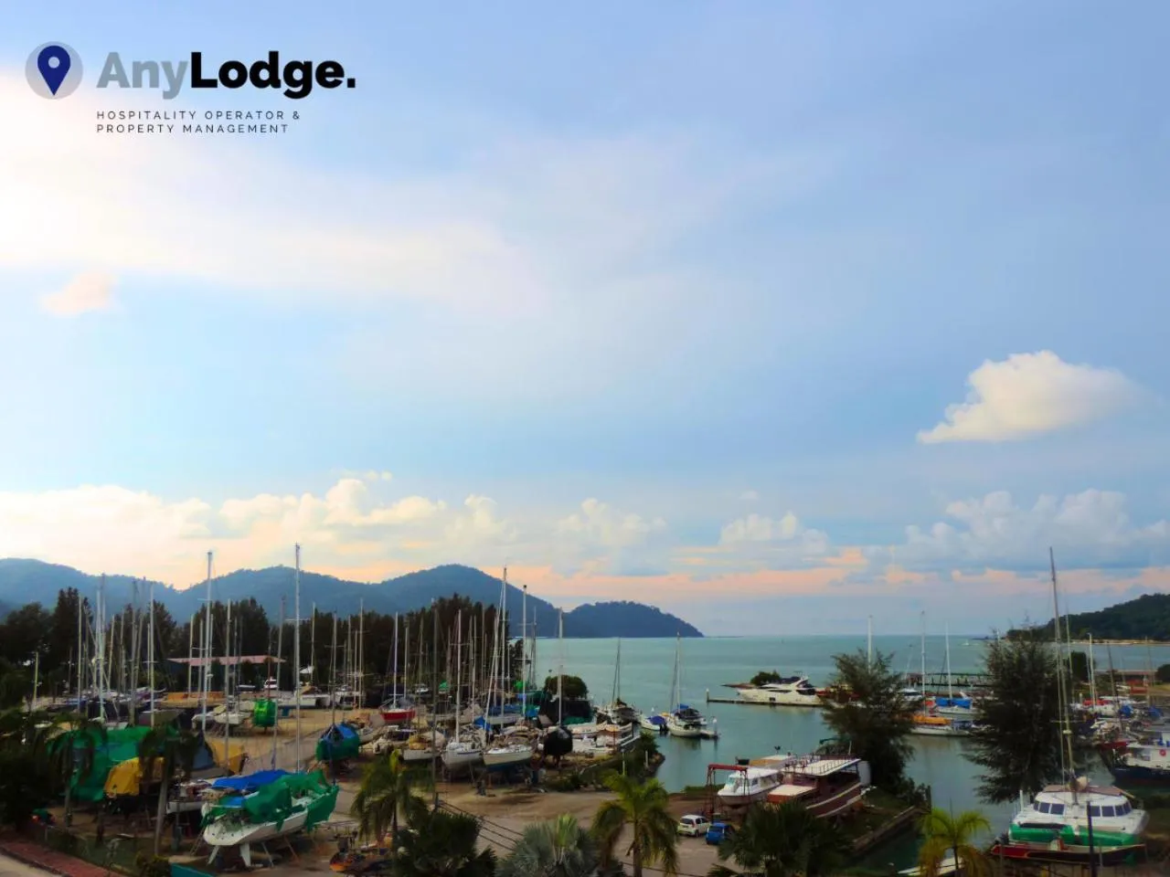 Sea view in AnyLodge Waterfront Marina Island Pangkor
