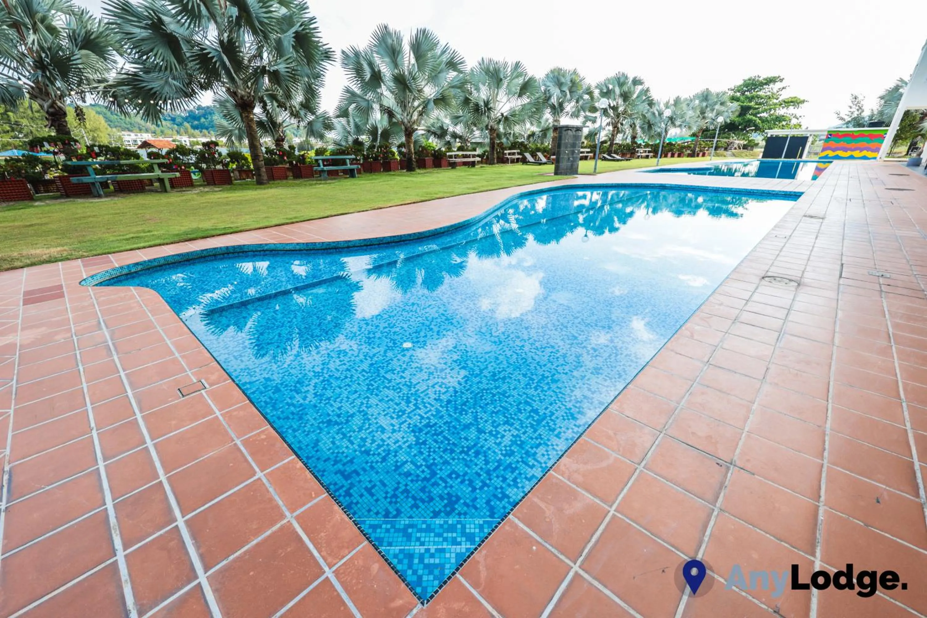 Swimming pool in AnyLodge Waterfront Marina Island Pangkor-Lumut