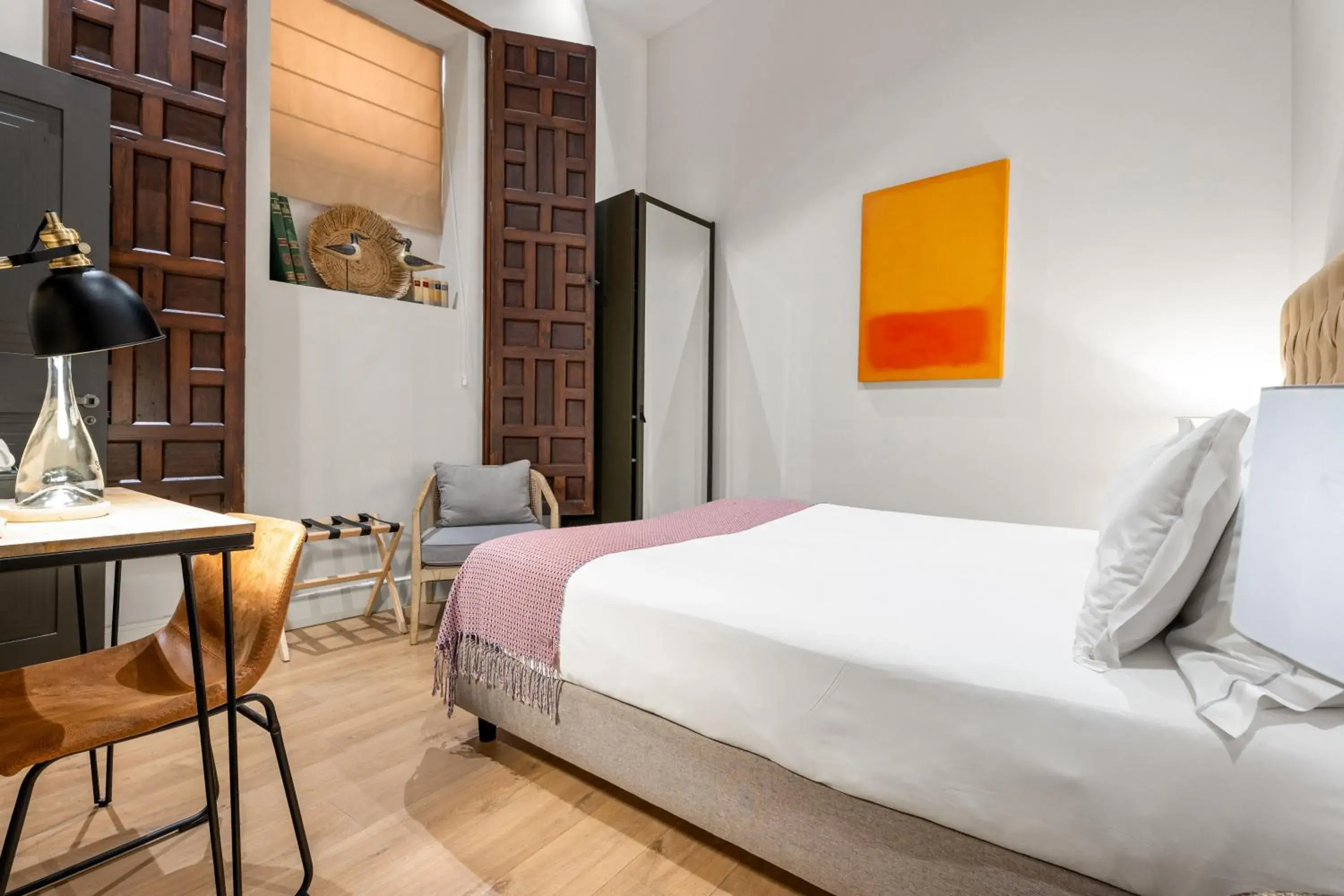 Double or Twin Room with Interior View in Casa Alhaja by Shiadu Double or Twin Room with Interior View in Casa Alhaja by Shiadu