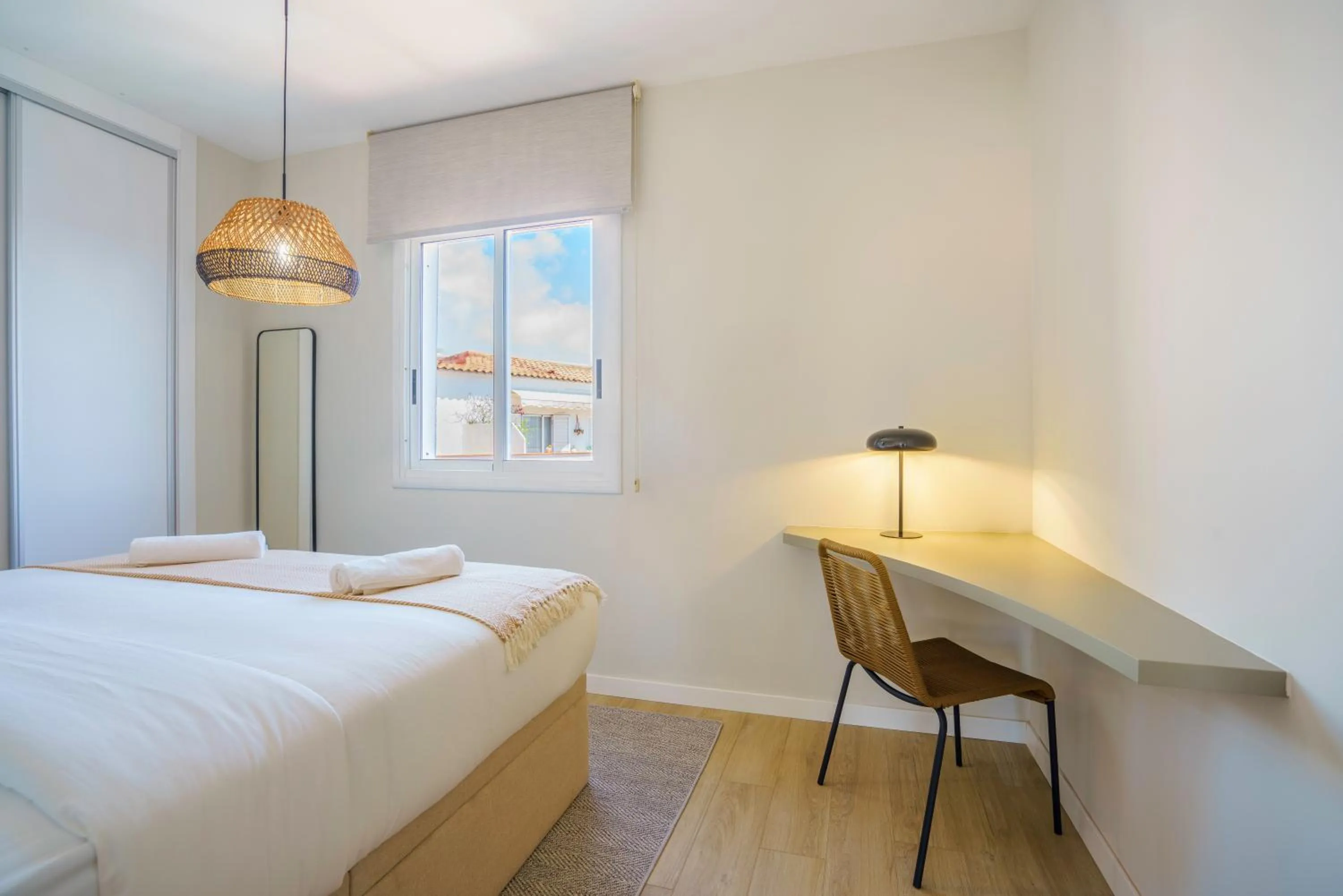 Bed in Sitges Spaces Mediterranean Penthouse