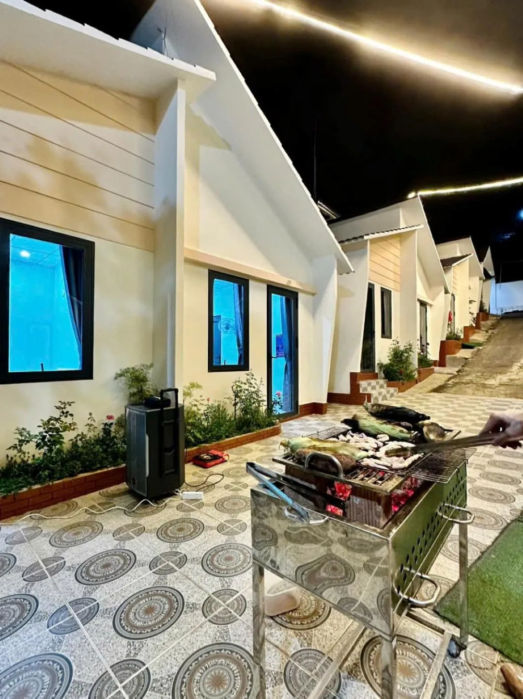 Seating area in ĐAM MÊ HOMESTAY