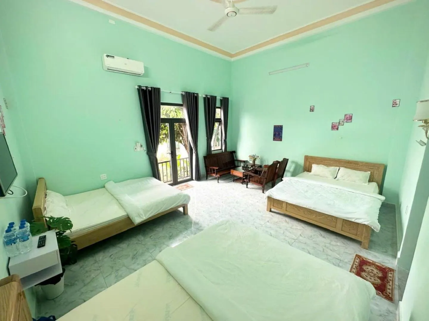 Bed in ĐAM MÊ HOMESTAY