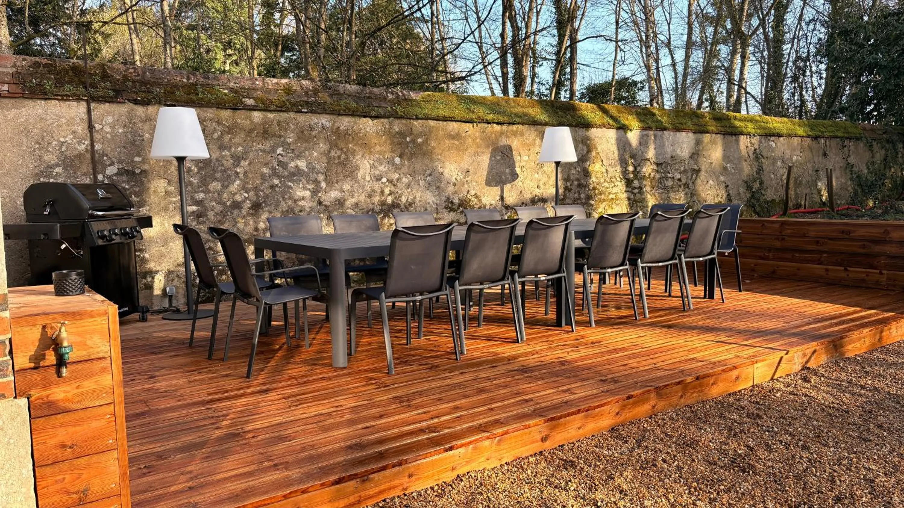 Patio in Château du Rondon