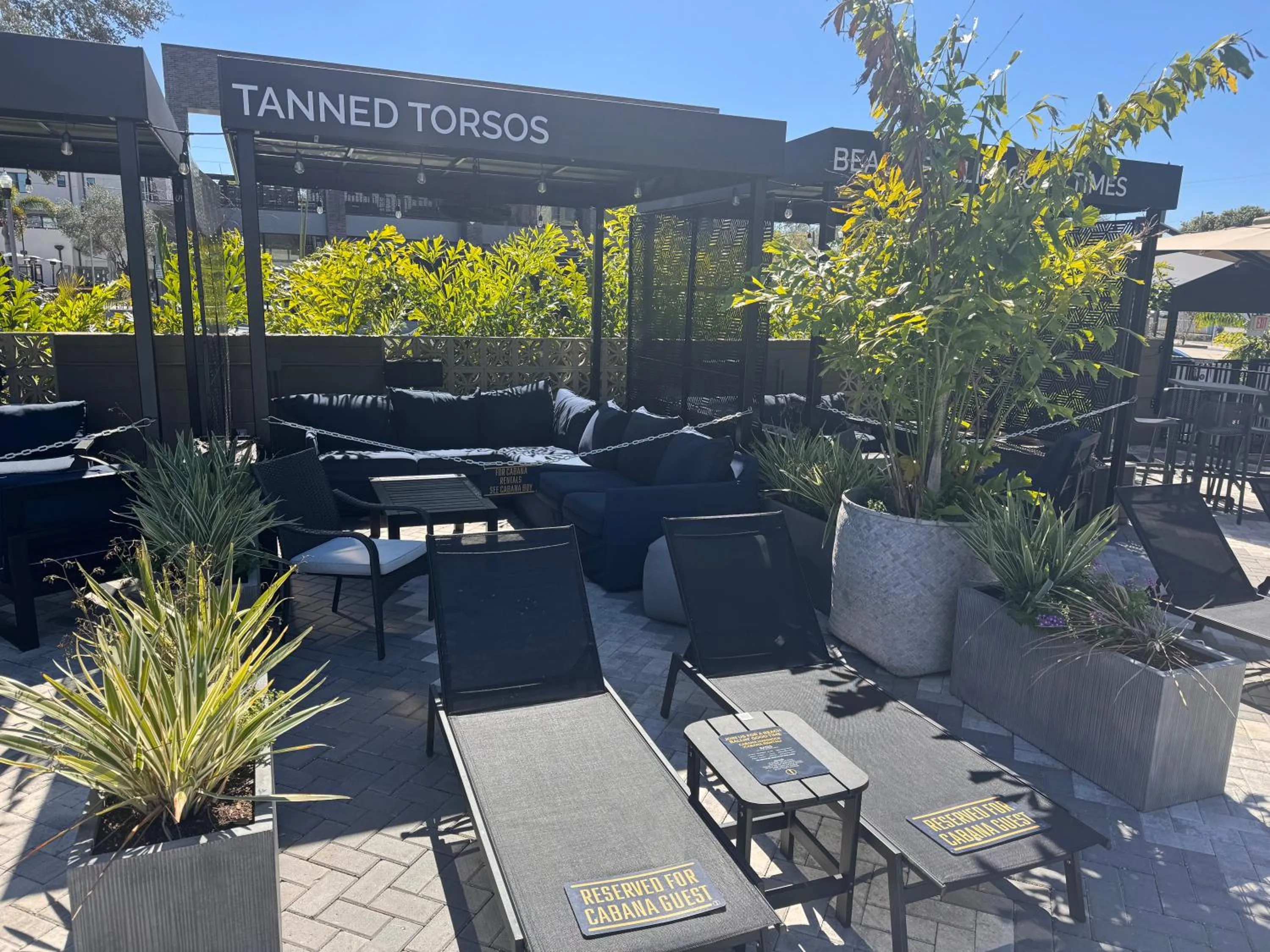 Swimming pool in Mari Jean Hotel - All Adults Welcome