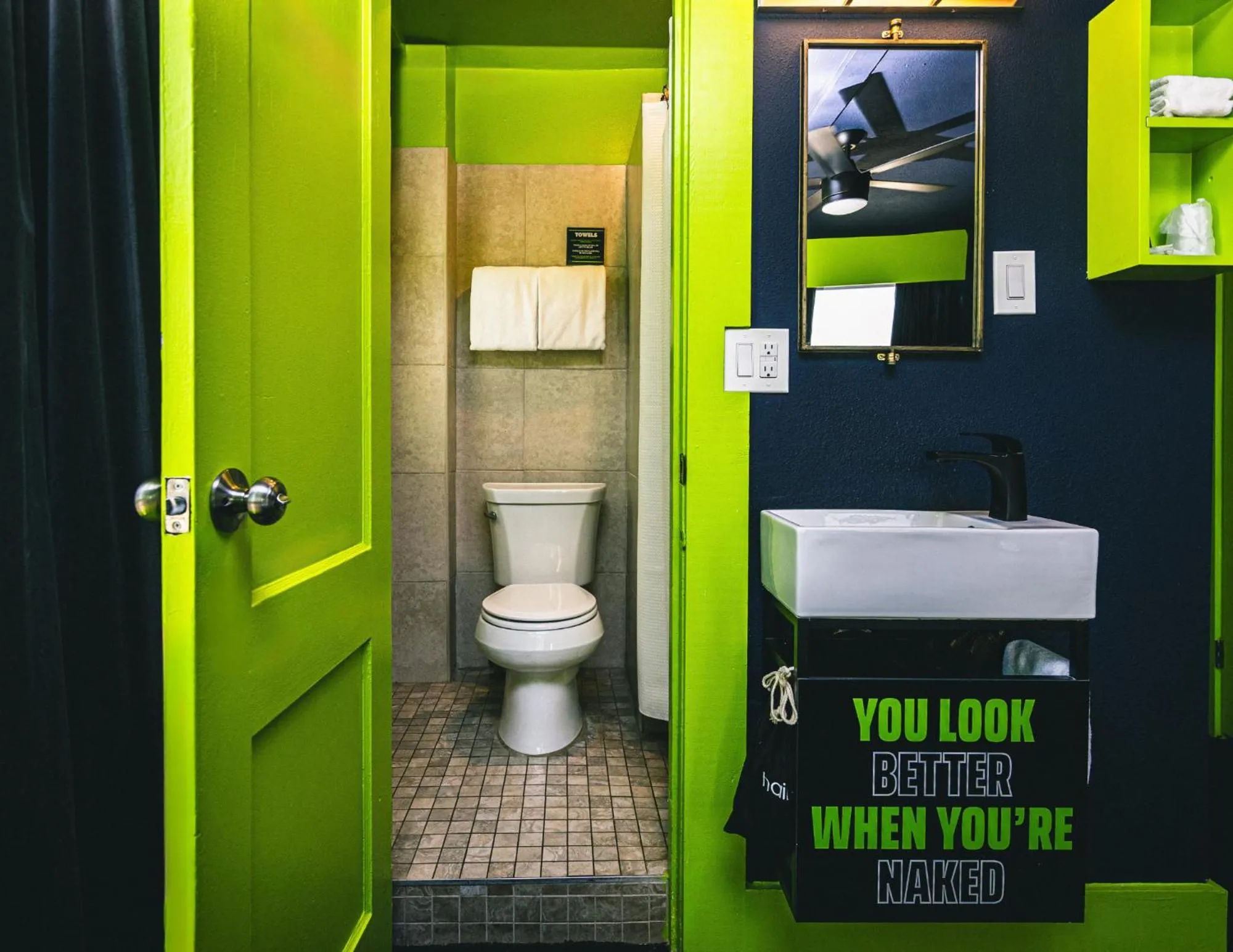 Bathroom in Mari Jean Hotel - All Adults Welcome