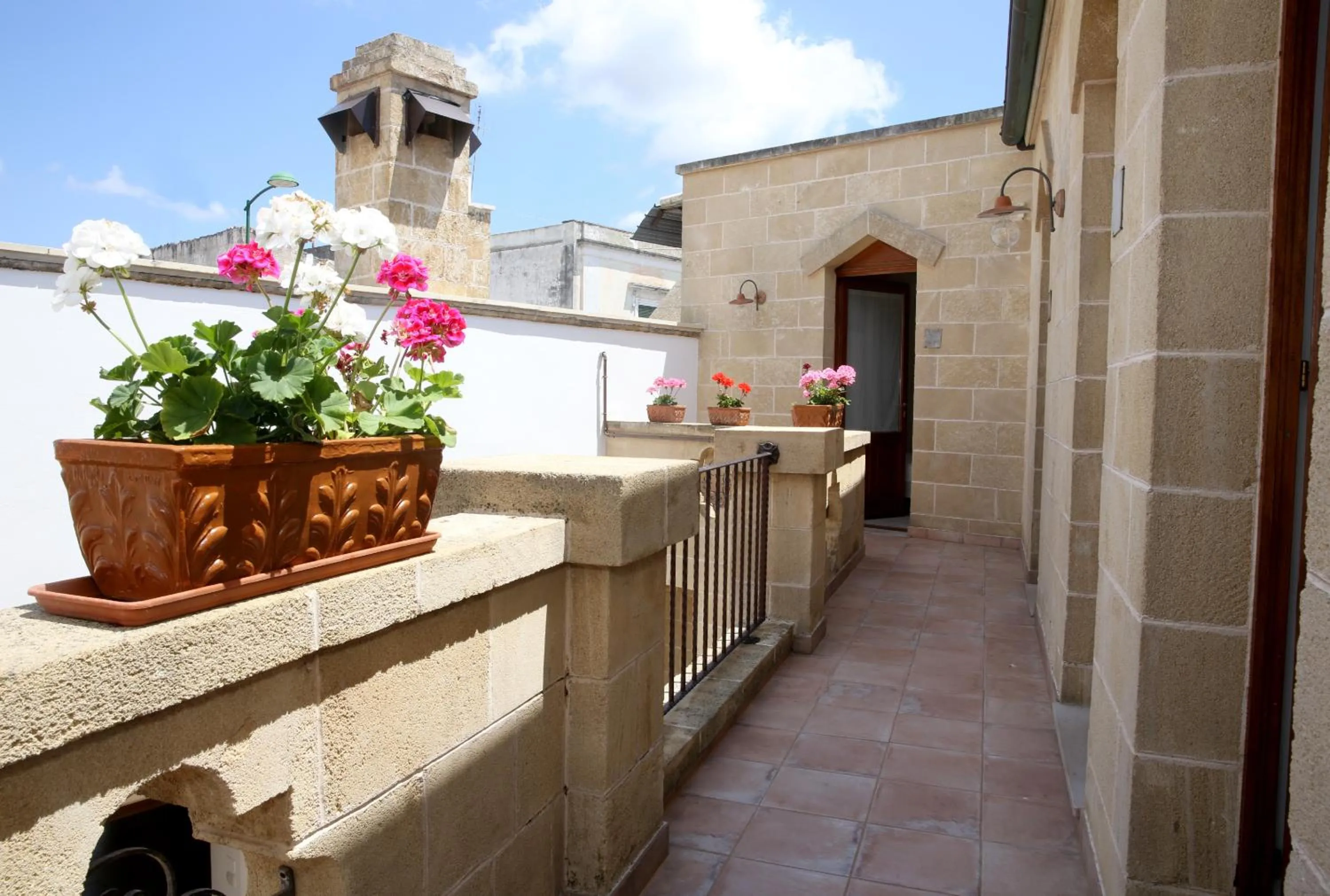 Balcony/Terrace in Corte Rondine B&B