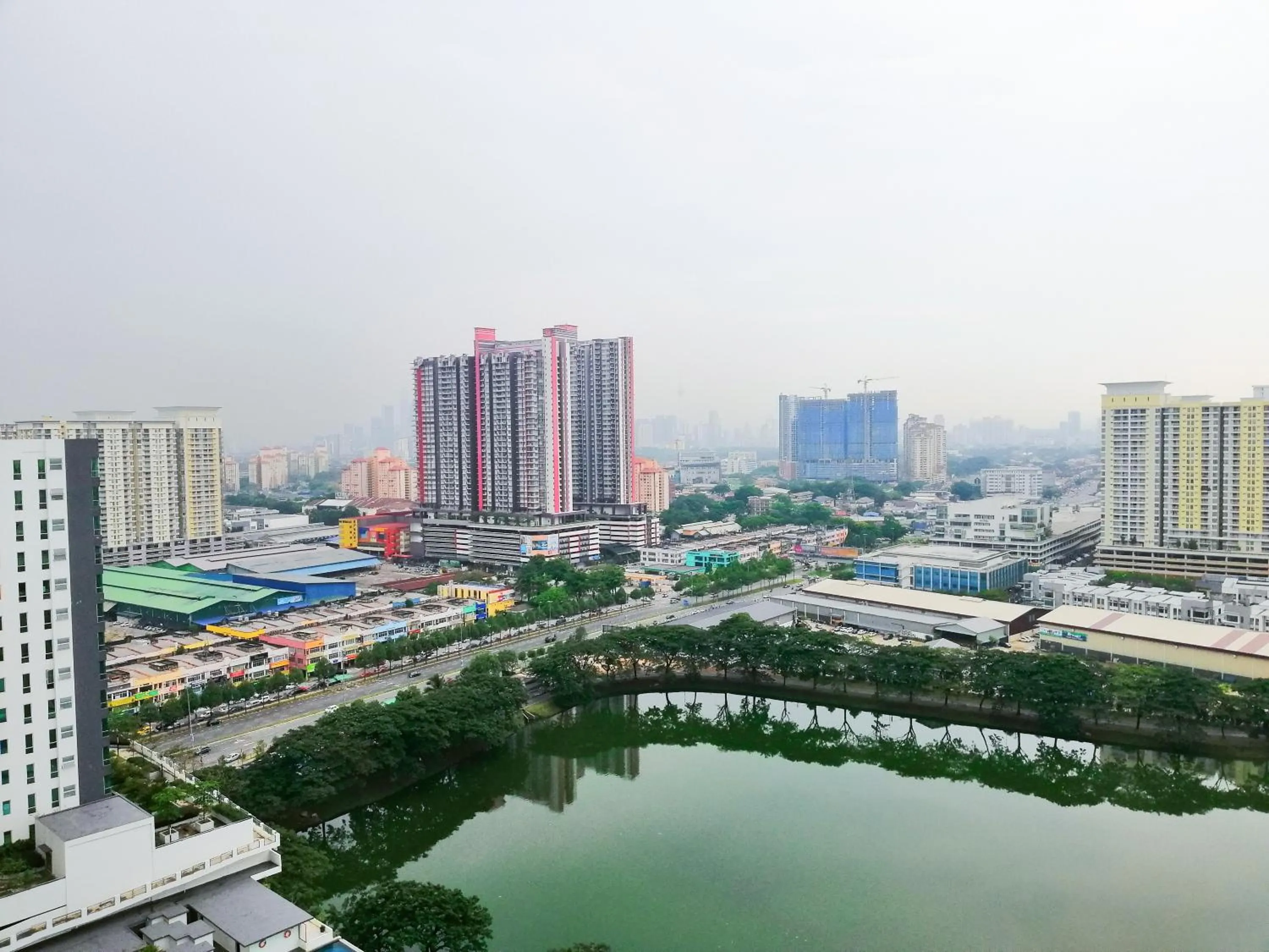 Lake view in Setapak Central Signature Suites by Manhattan Group