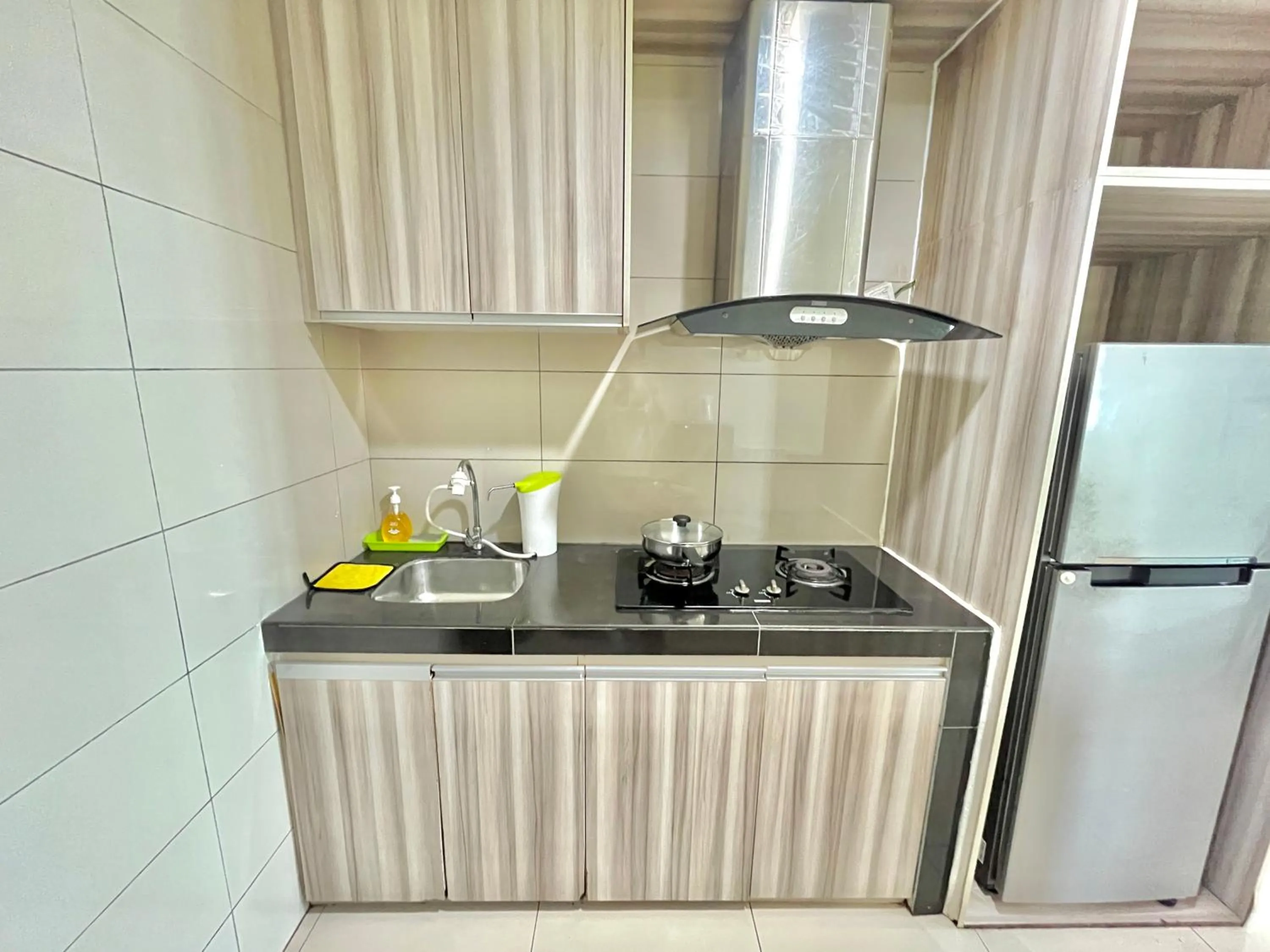 kitchen in Setapak Central Signature Suites by Manhattan Group