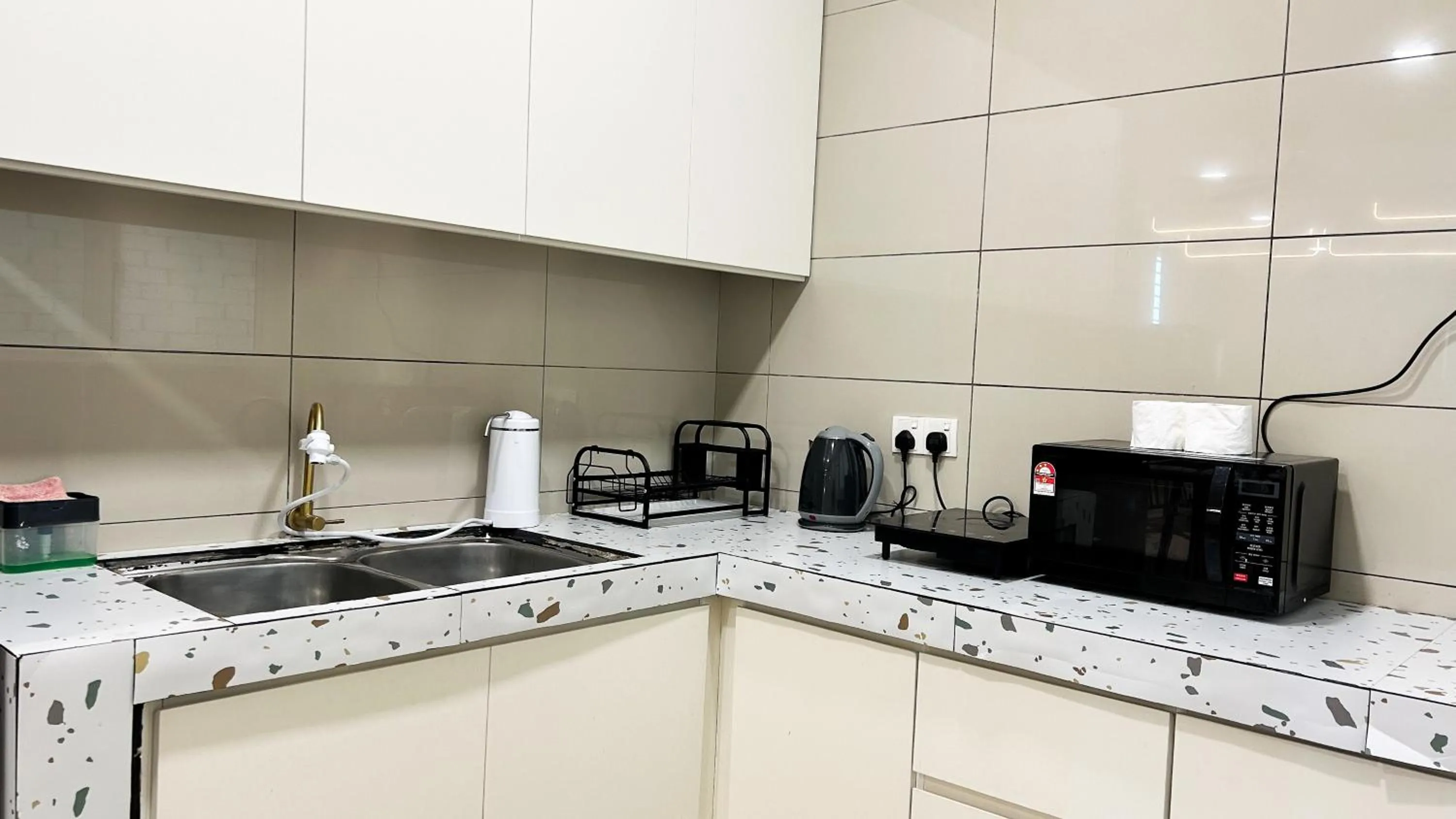 kitchen in Setapak Central Signature Suites by Manhattan Group