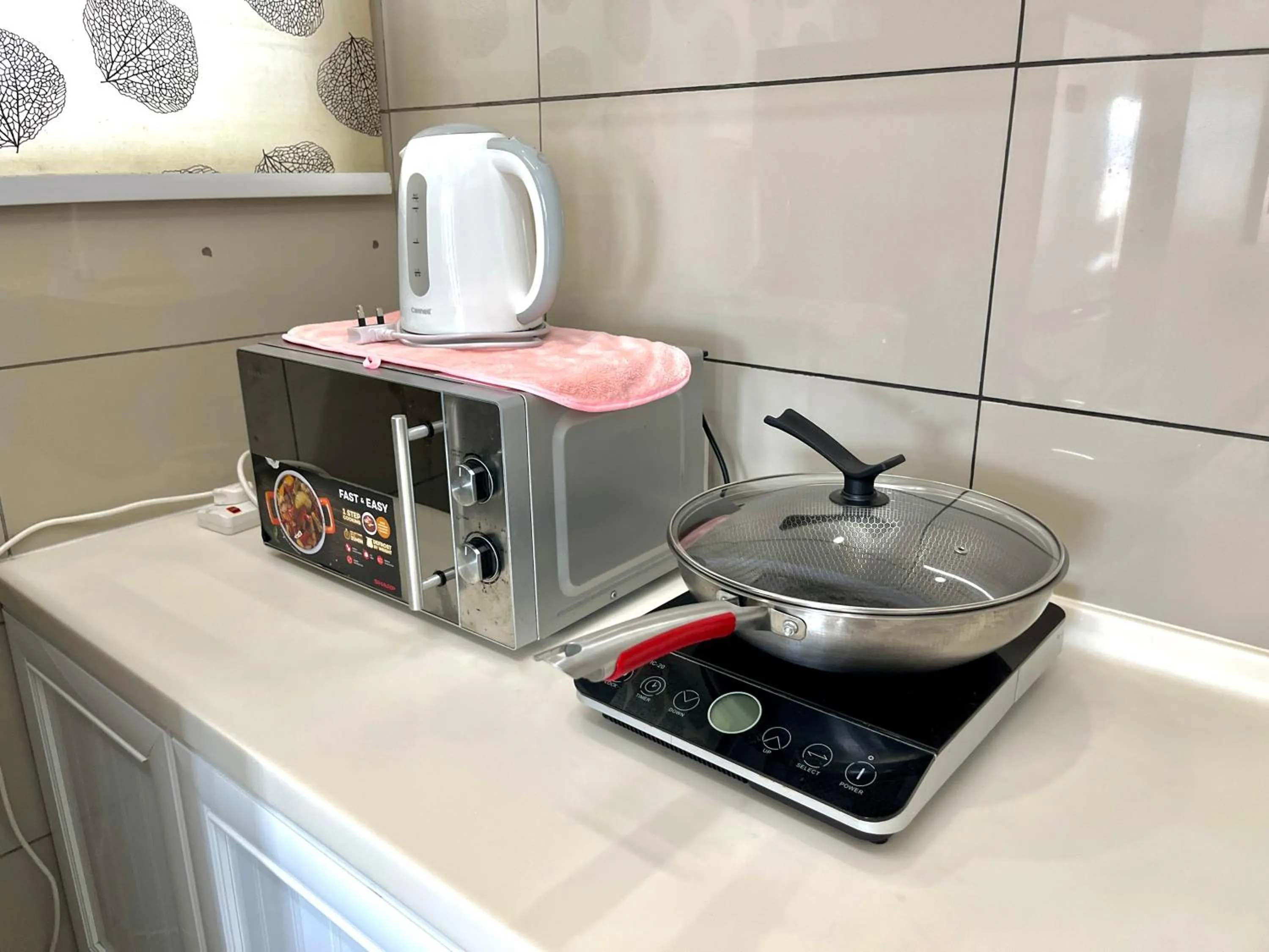 kitchen in Setapak Central Signature Suites by Manhattan Group