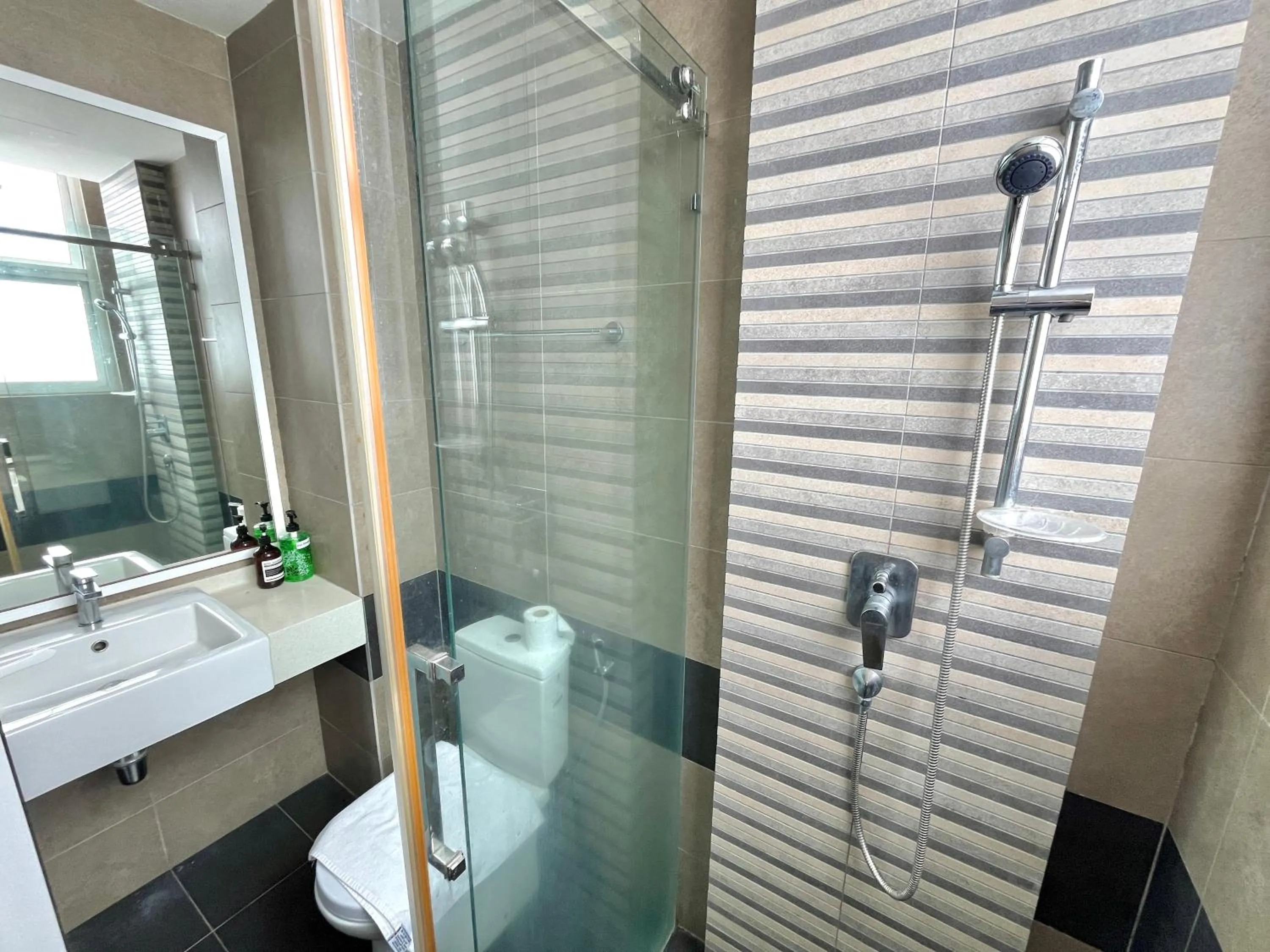 Bathroom in Setapak Central Signature Suites by Manhattan Group