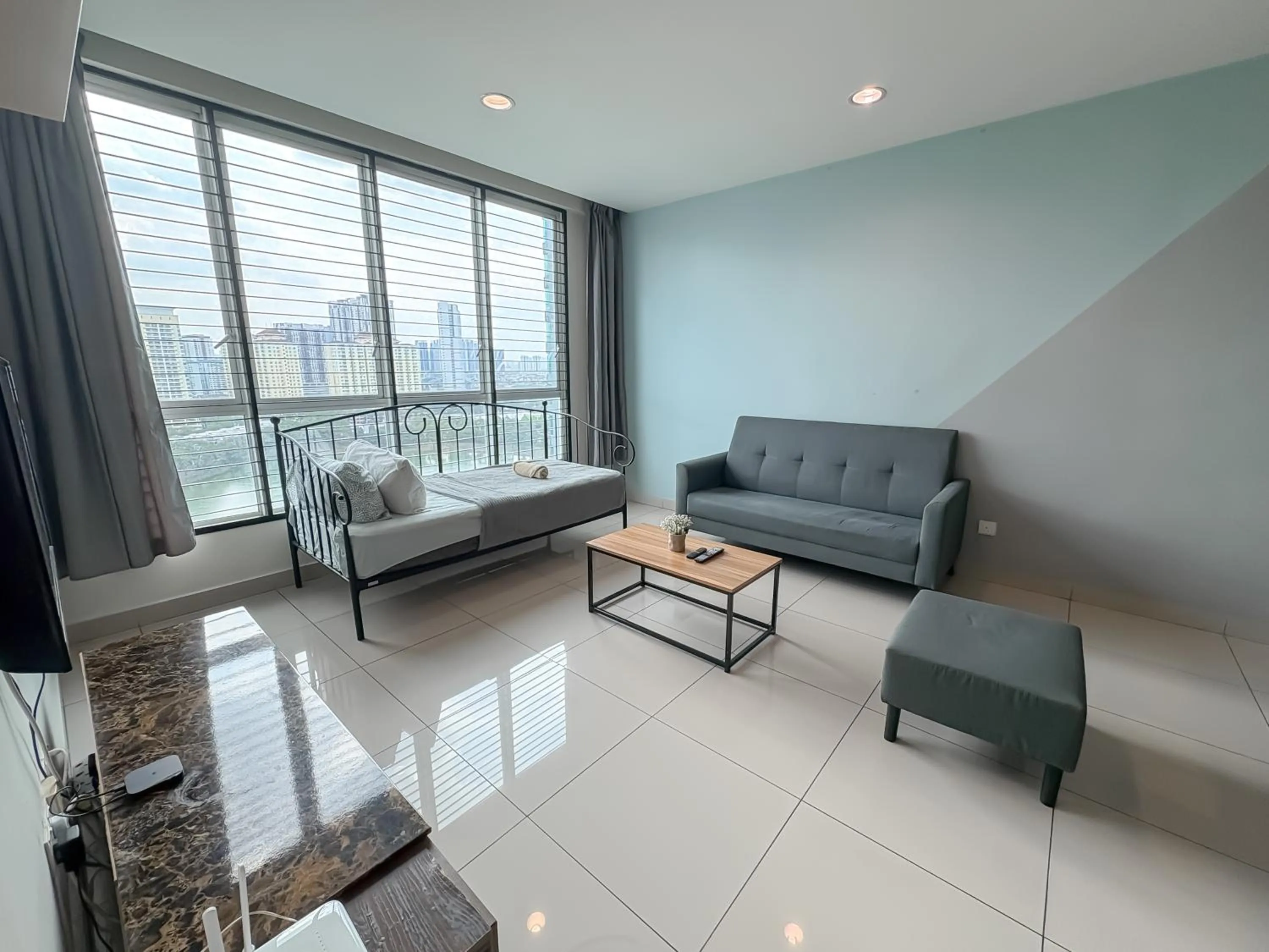 Living room in Setapak Central Signature Suites by Manhattan Group