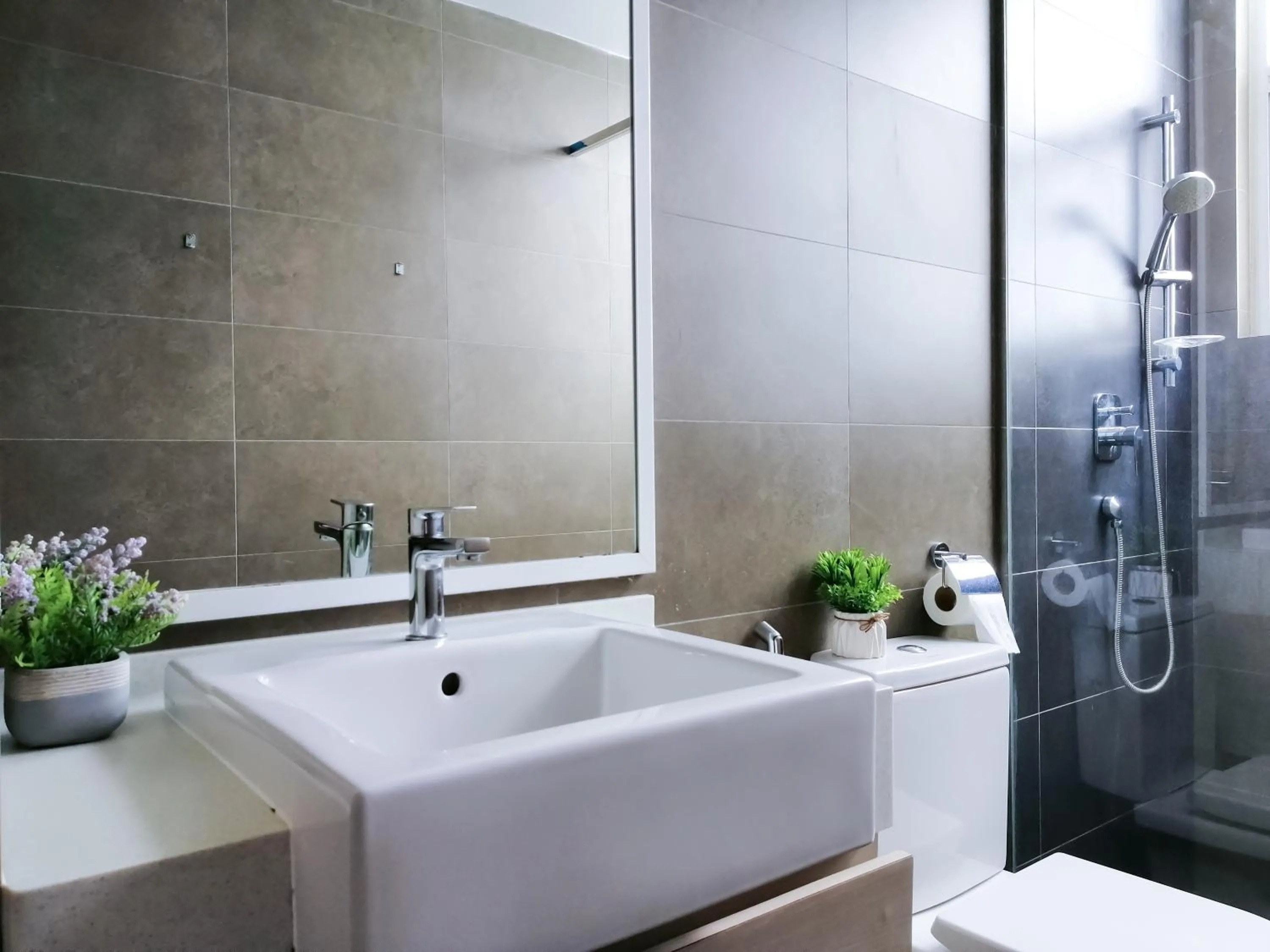 Bathroom in Setapak Central Signature Suites by Manhattan Group