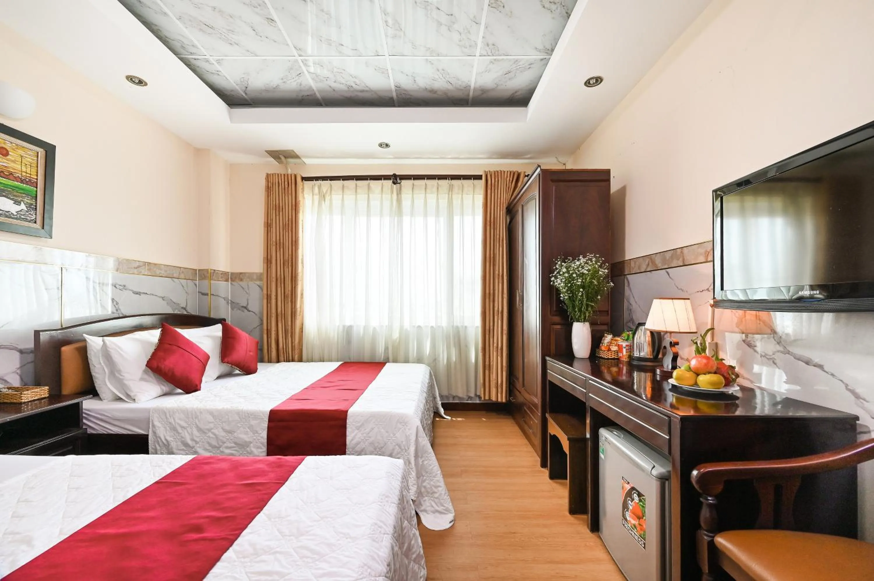 Property building, Bed in Duc Minh Saigon Airport Hotel