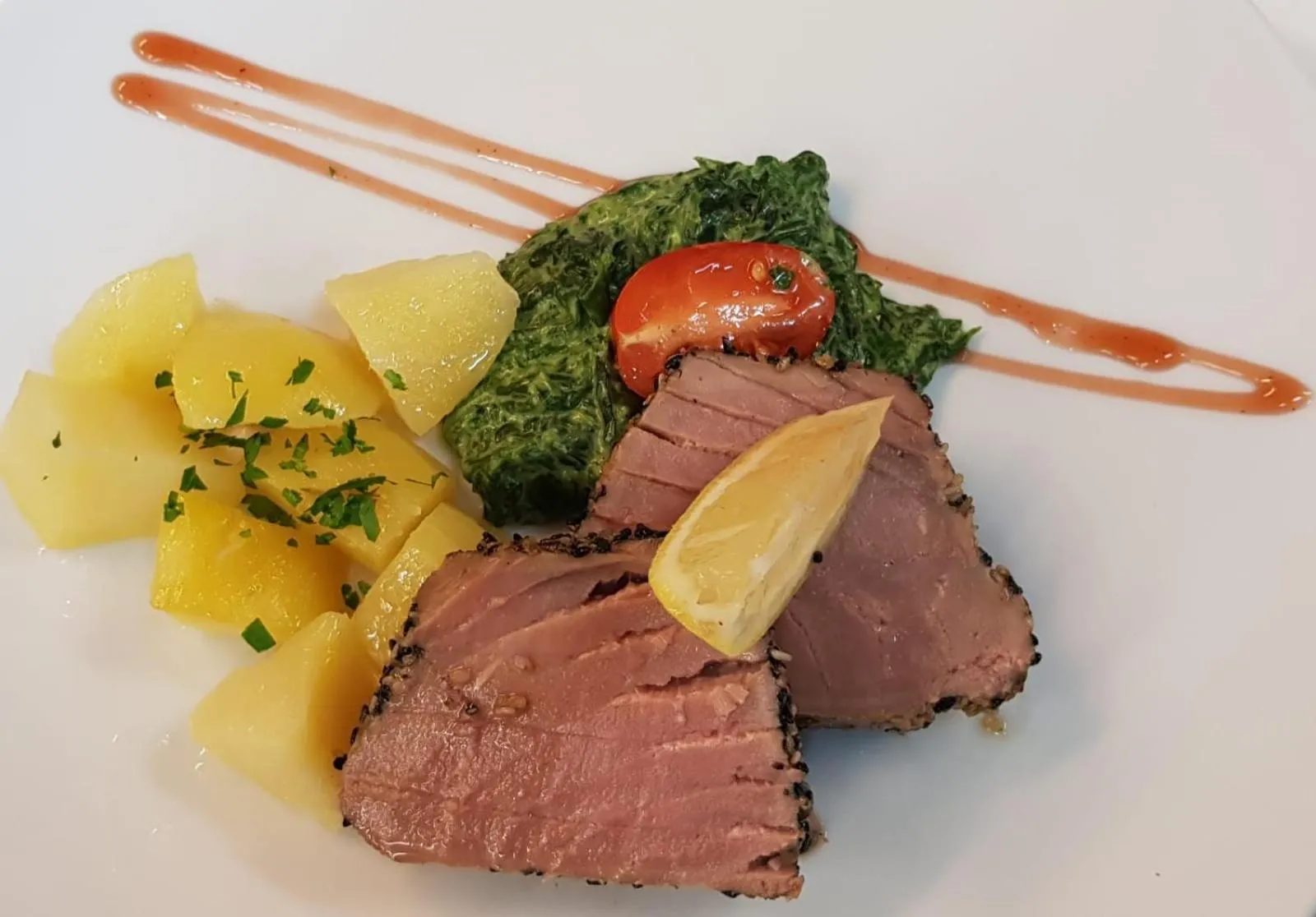 Dining area in Hotel Pörnbacher