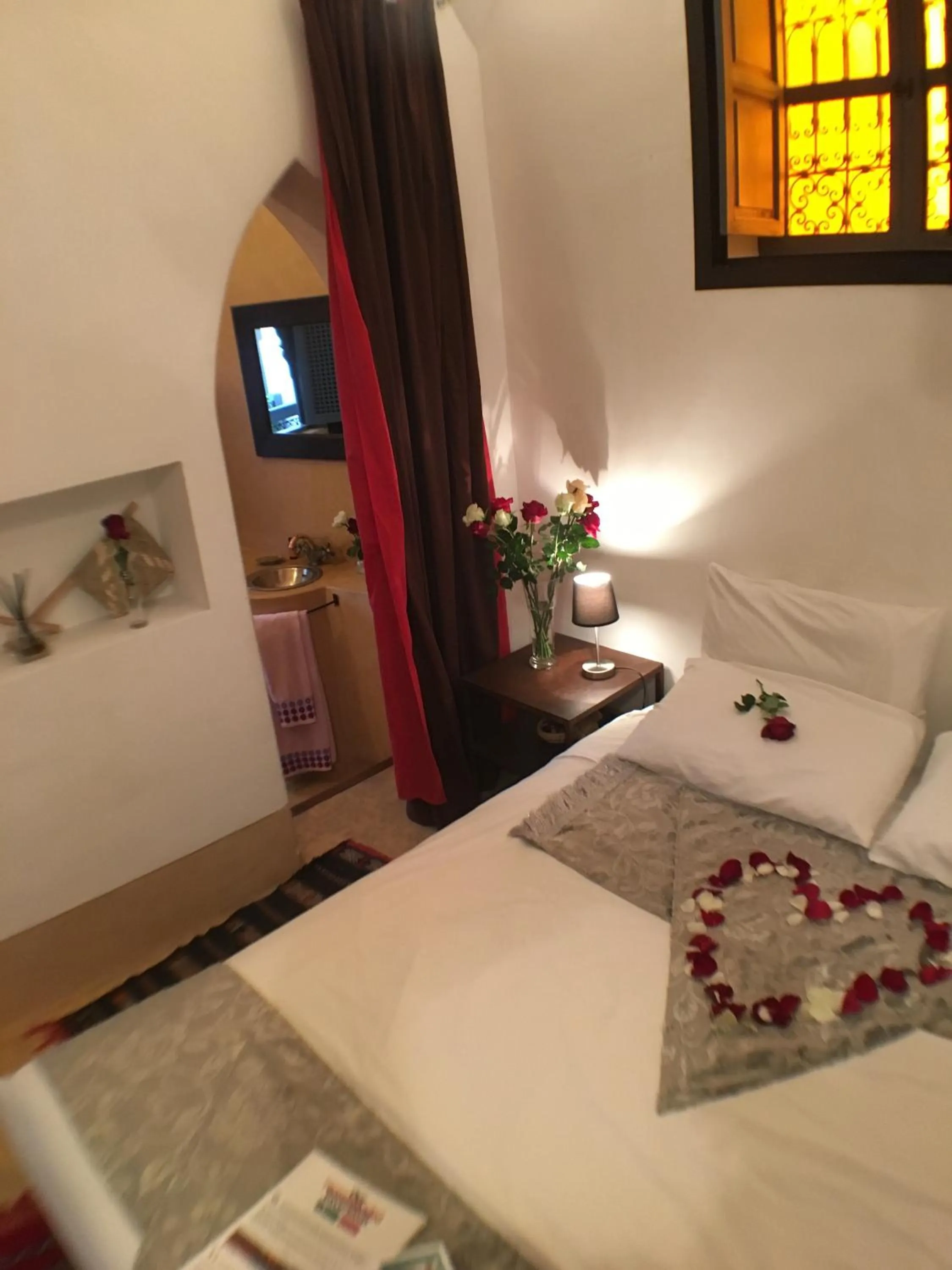 Decorative detail, Bed in Riad of The Light