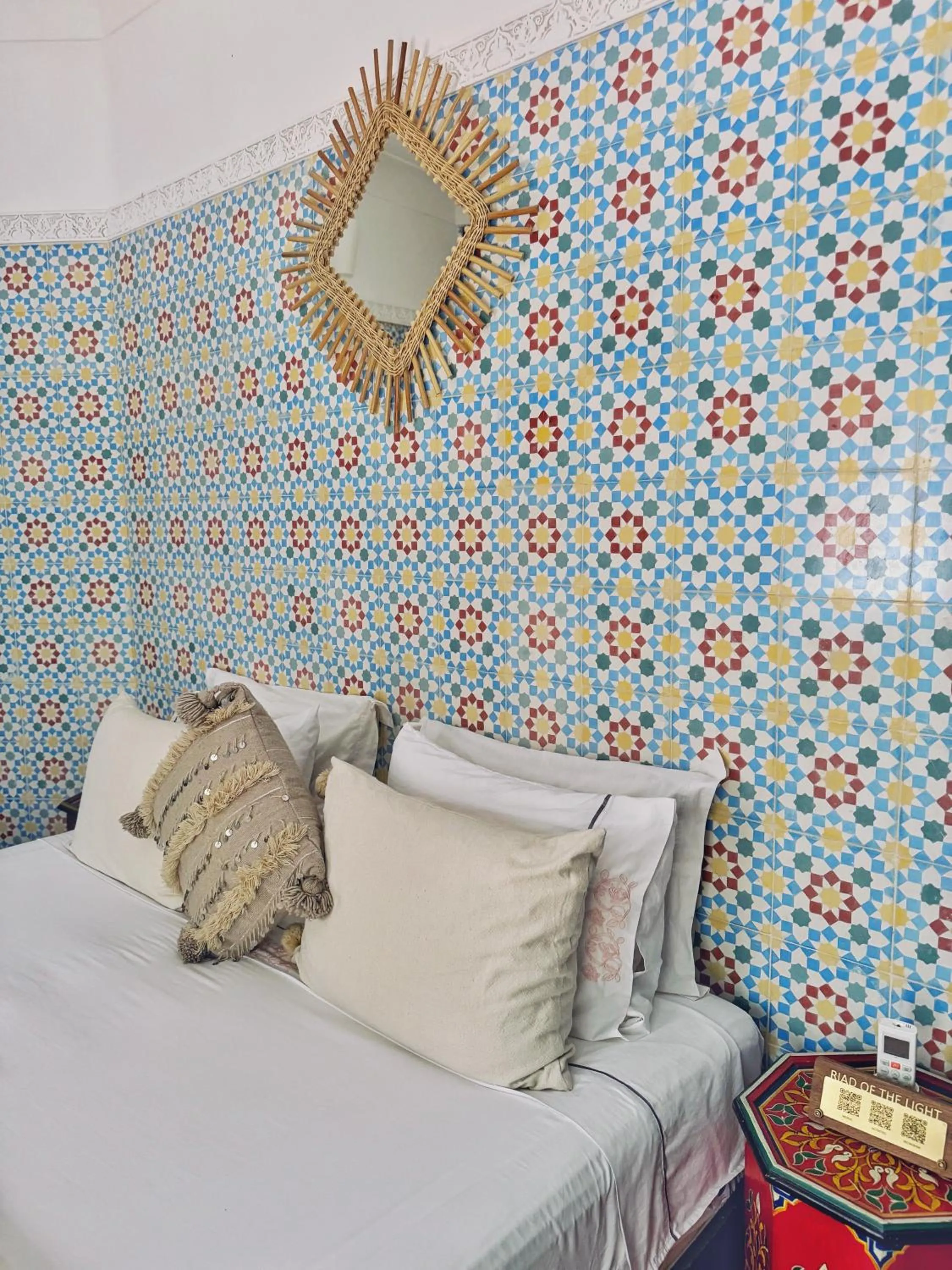 Bed in Riad of The Light