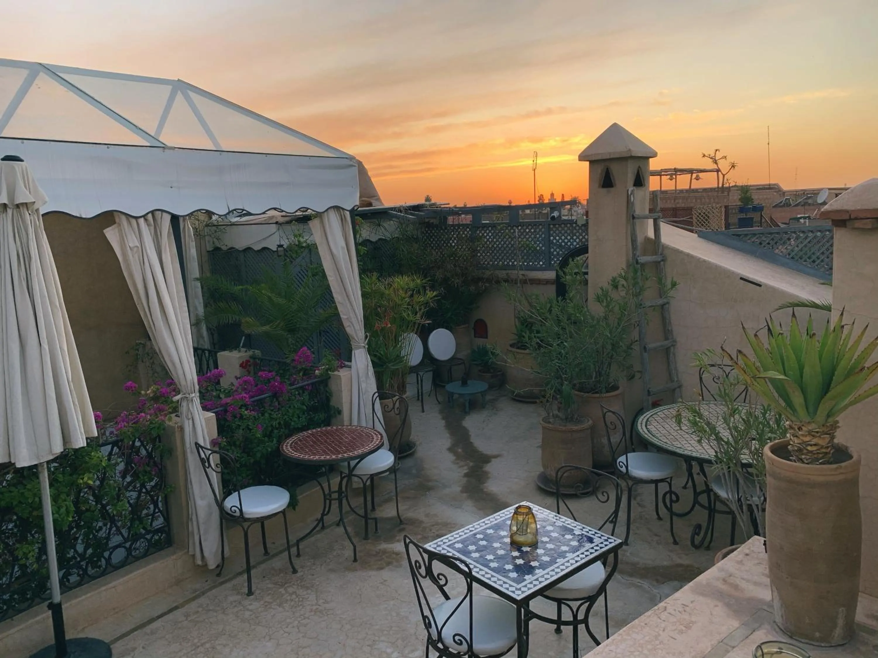 Balcony/Terrace in Riad of The Light