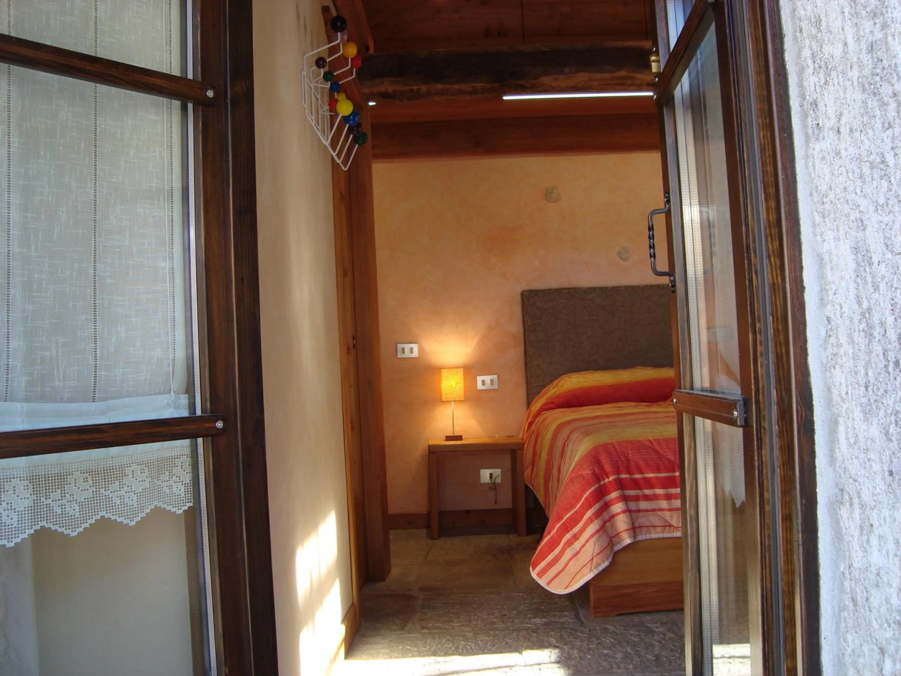 Decorative detail, Bed in B&B La Quana