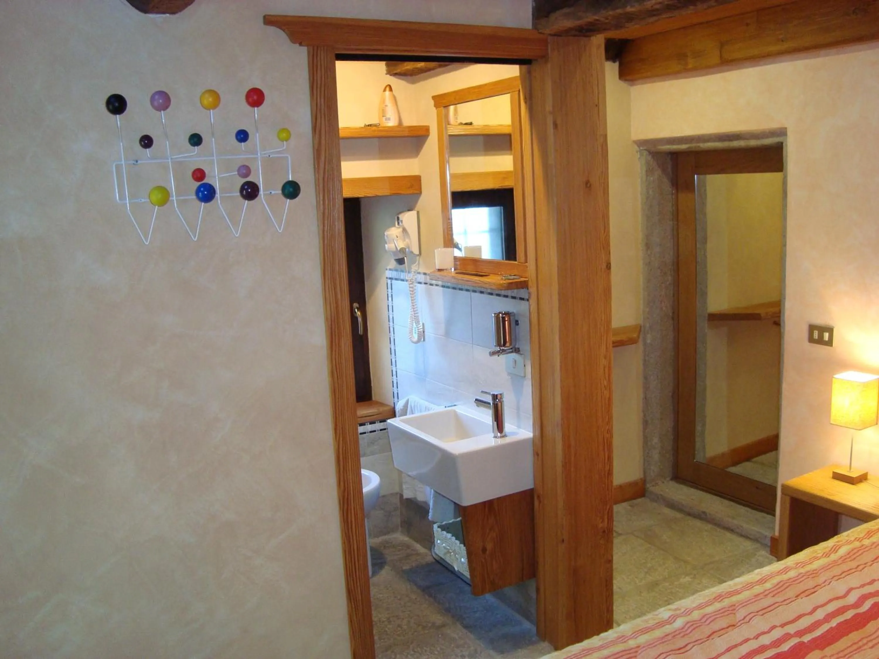 Decorative detail, Bed in B&B La Quana