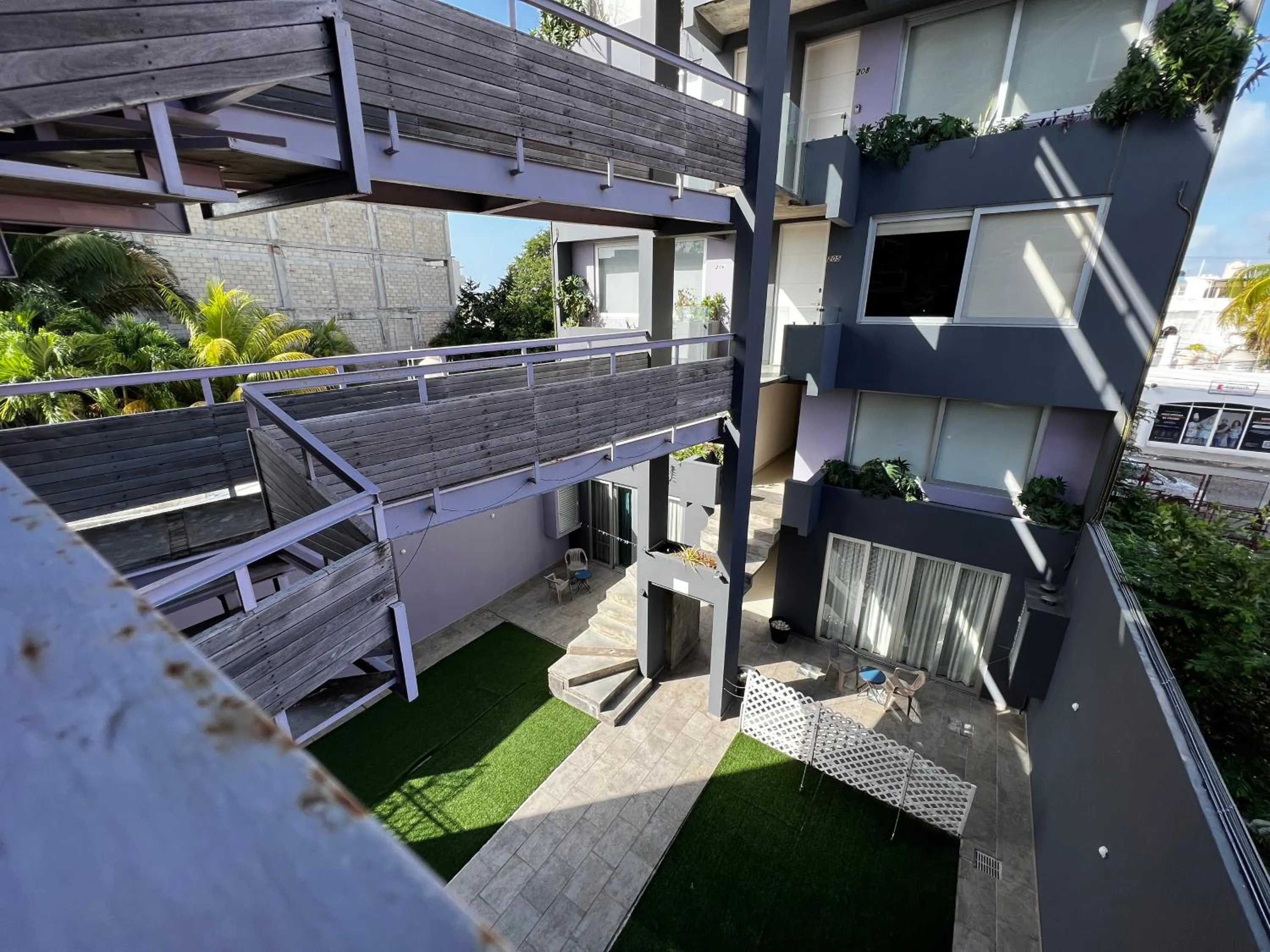 Garden view in Playa Centro Rooftop Apartments & Studios