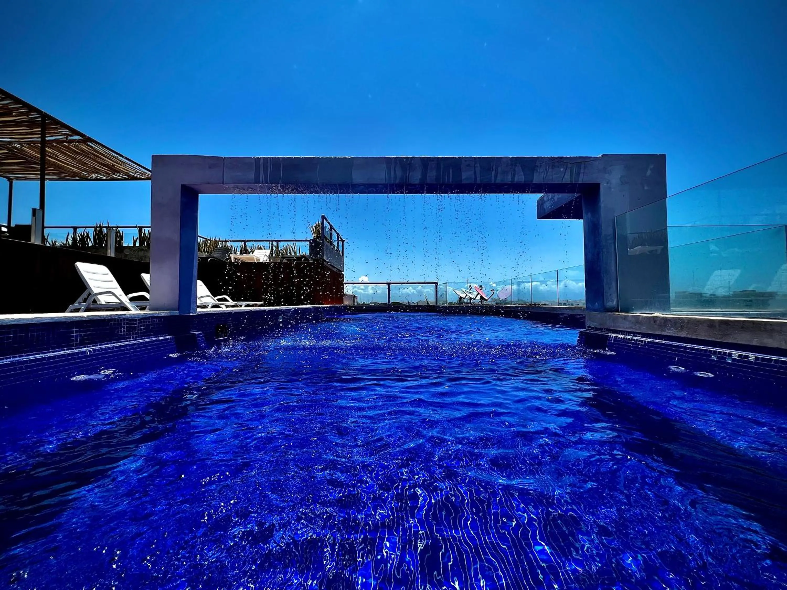 Landmark view in Playa Centro Rooftop Apartments & Studios