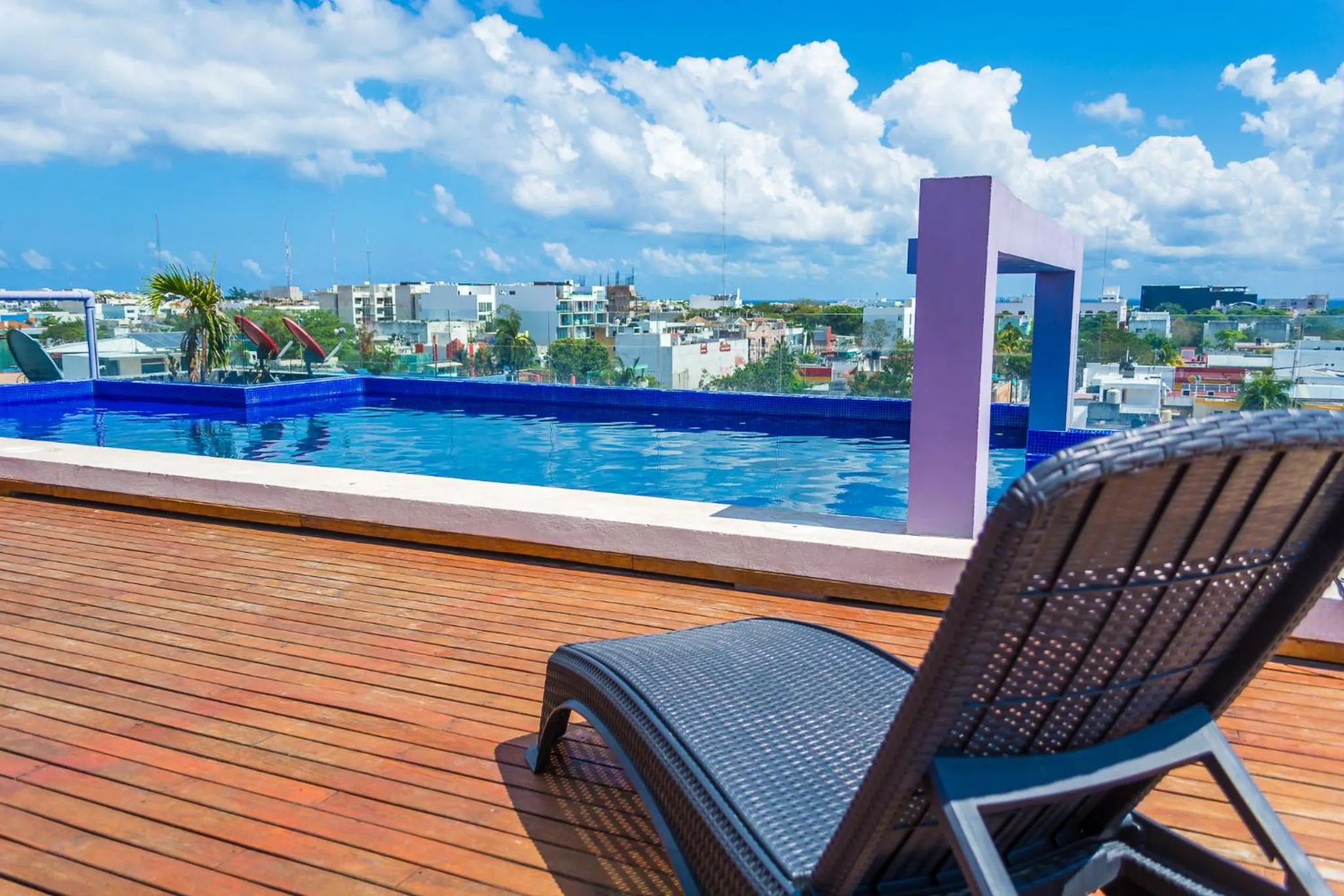 City view in Playa Centro Rooftop Apartments & Studios